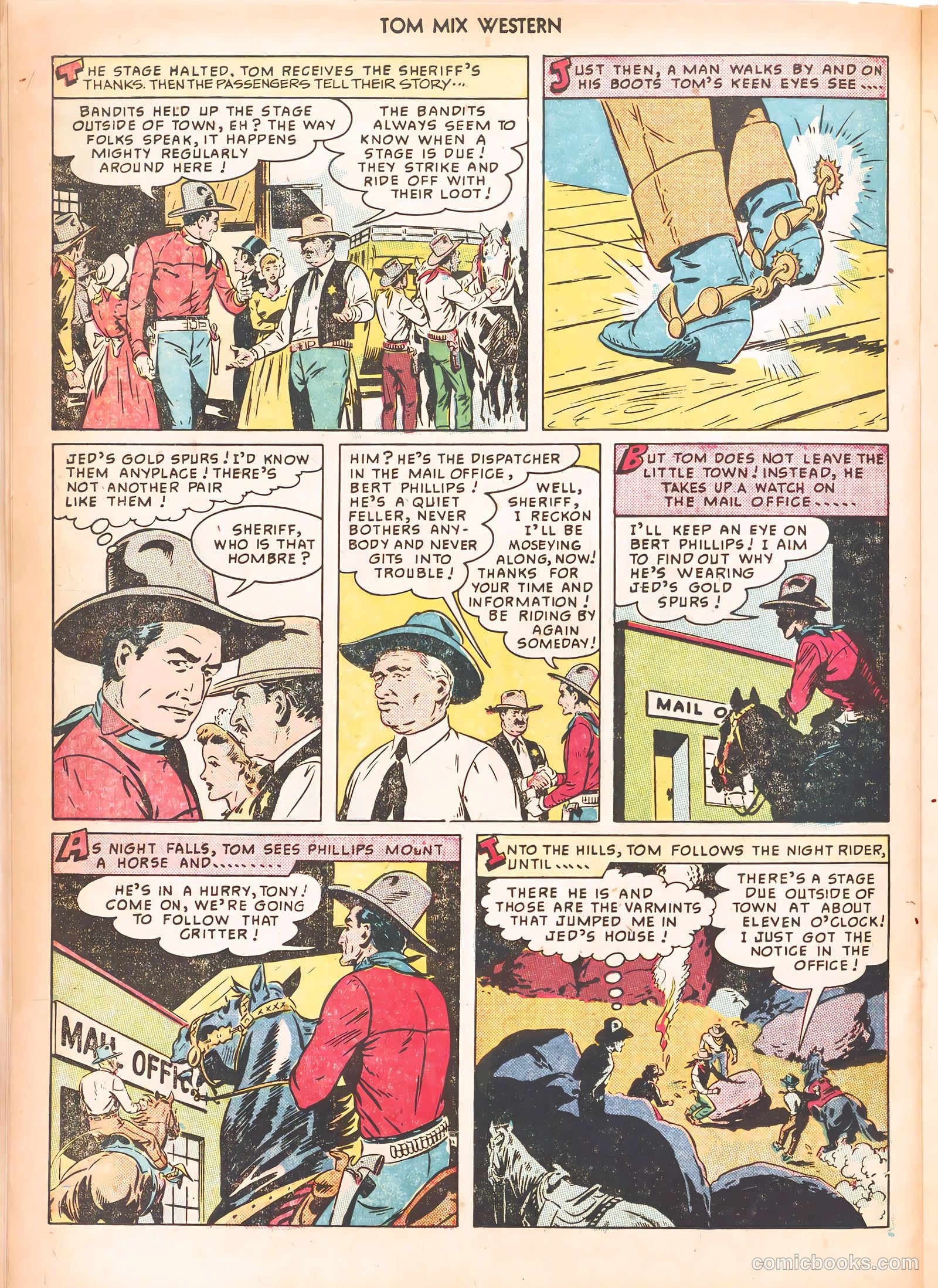 Tom Mix Western #25 — page 30 of 52