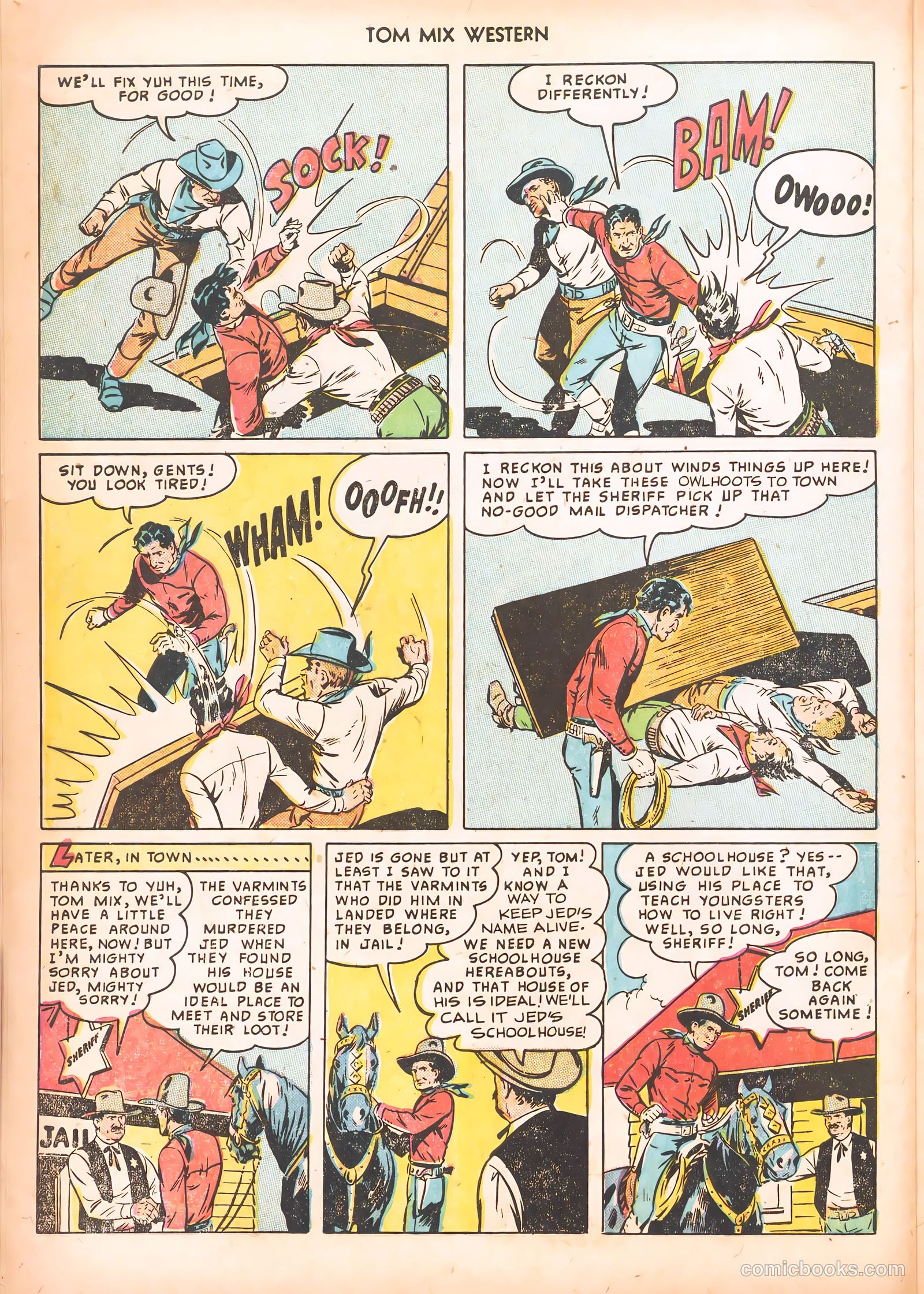 Tom Mix Western #25 — page 32 of 52
