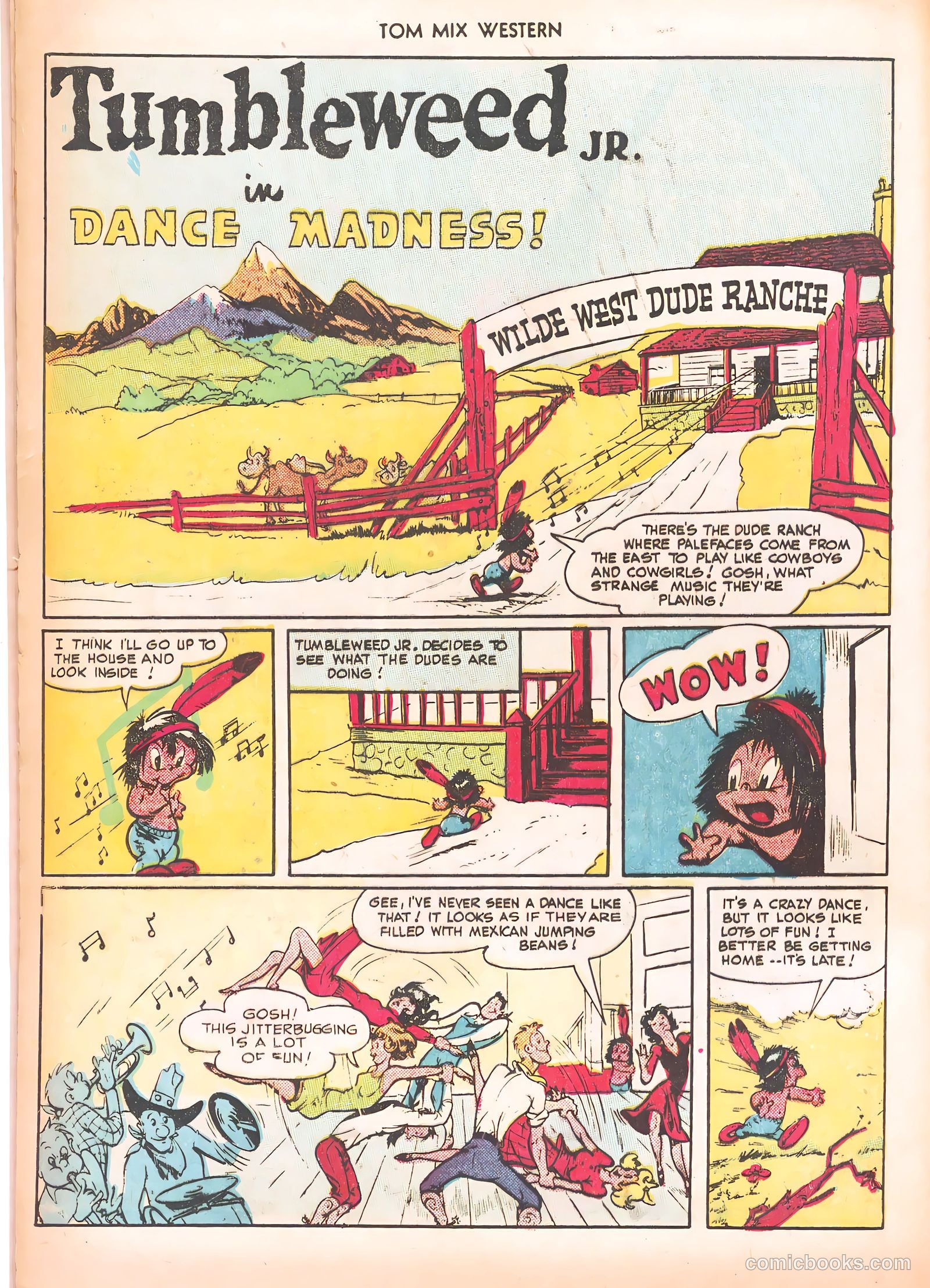 Tom Mix Western #25 — page 36 of 52