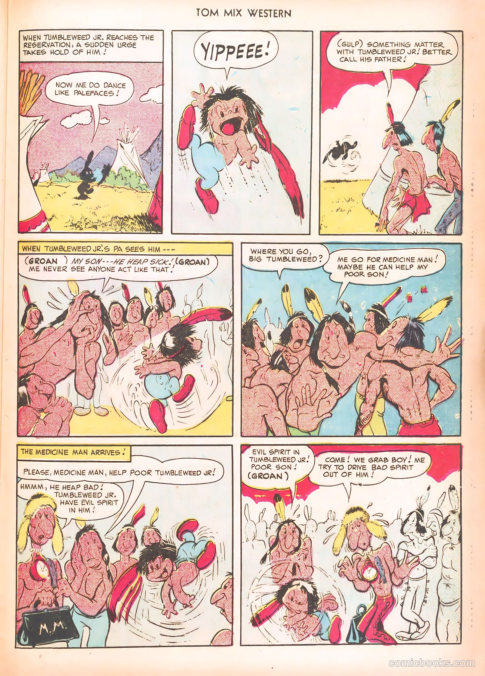 Tom Mix Western #25 — page 37 of 52