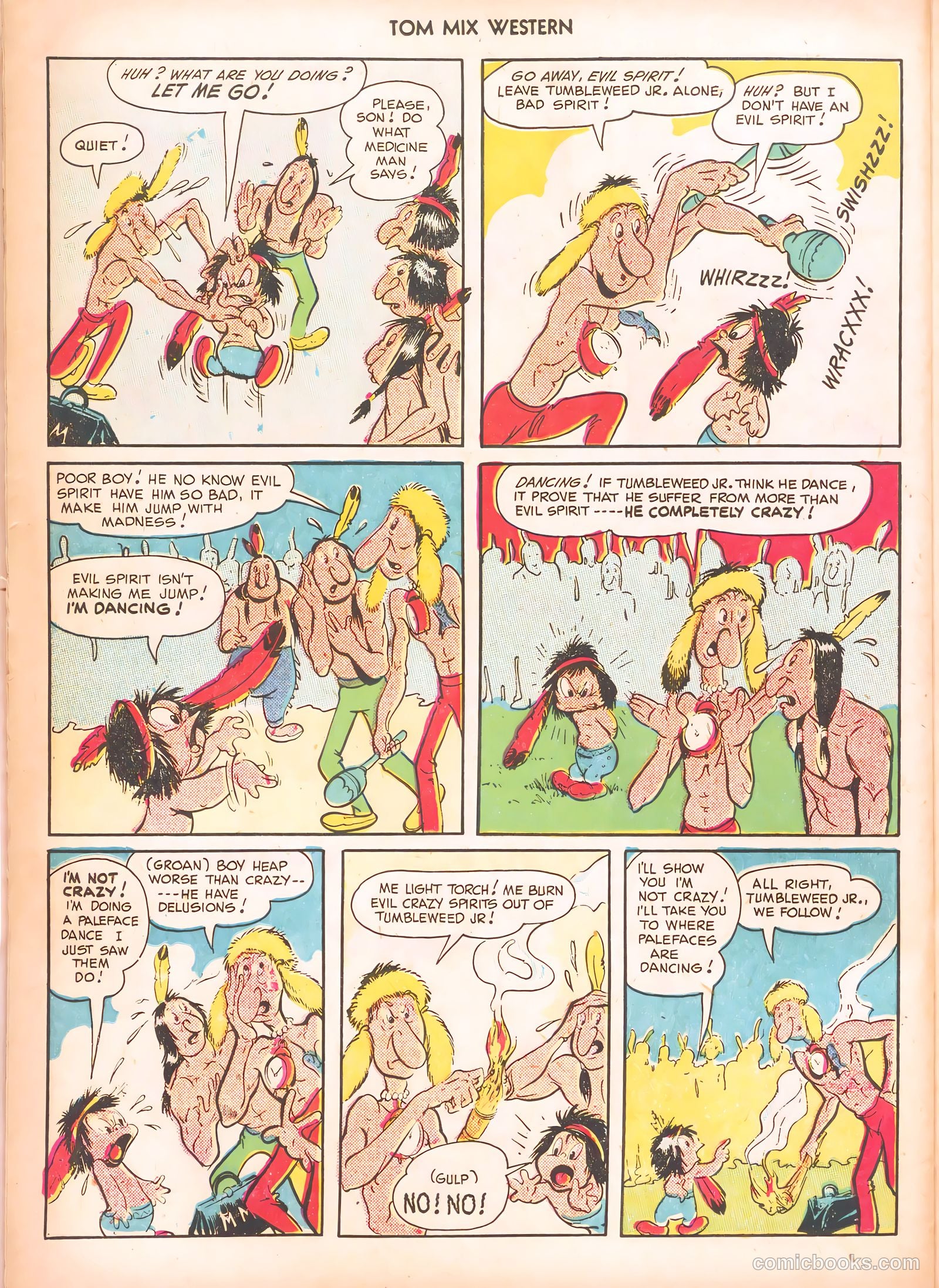 Tom Mix Western #25 — page 38 of 52