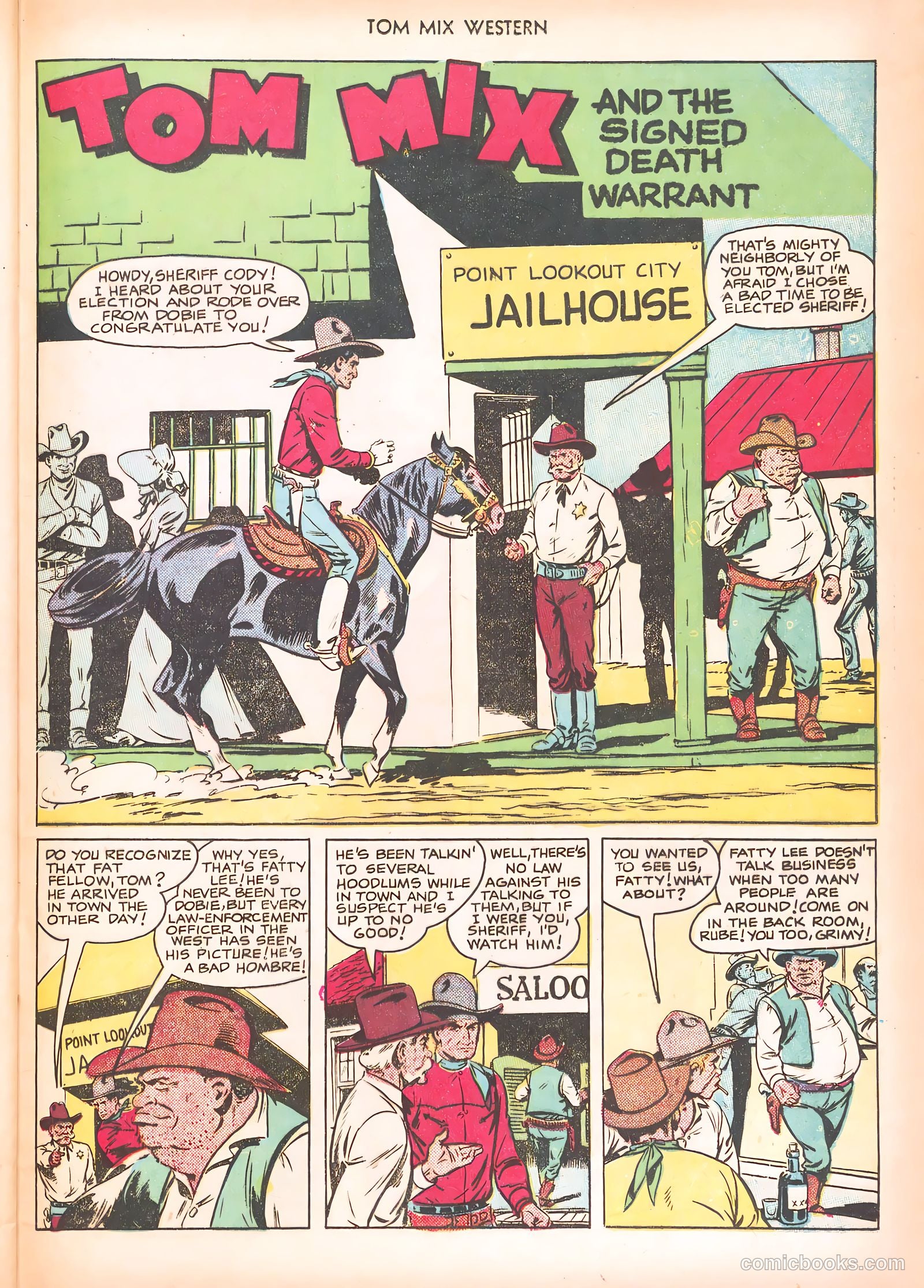 Tom Mix Western #25 — page 41 of 52