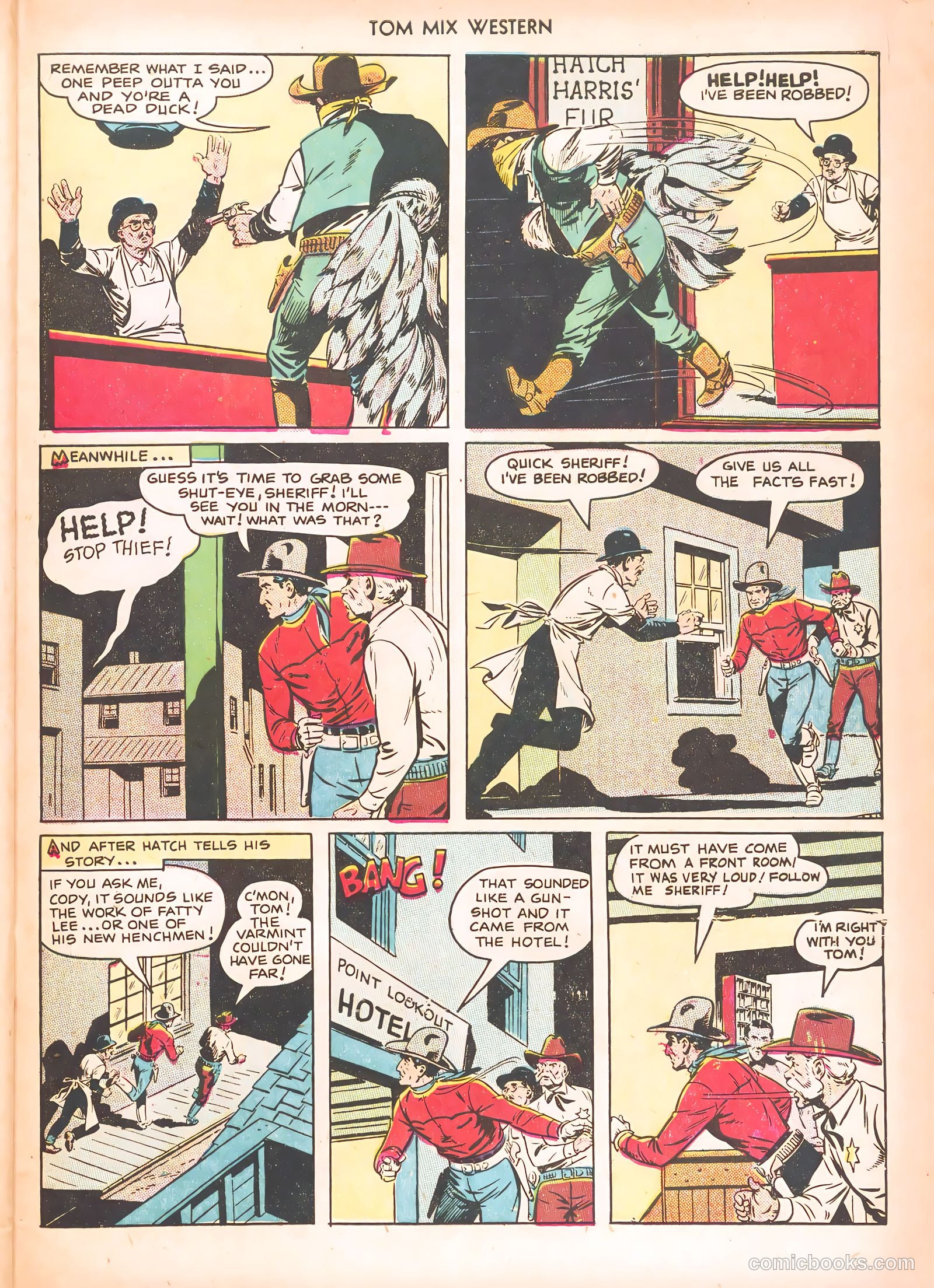 Tom Mix Western #25 — page 43 of 52