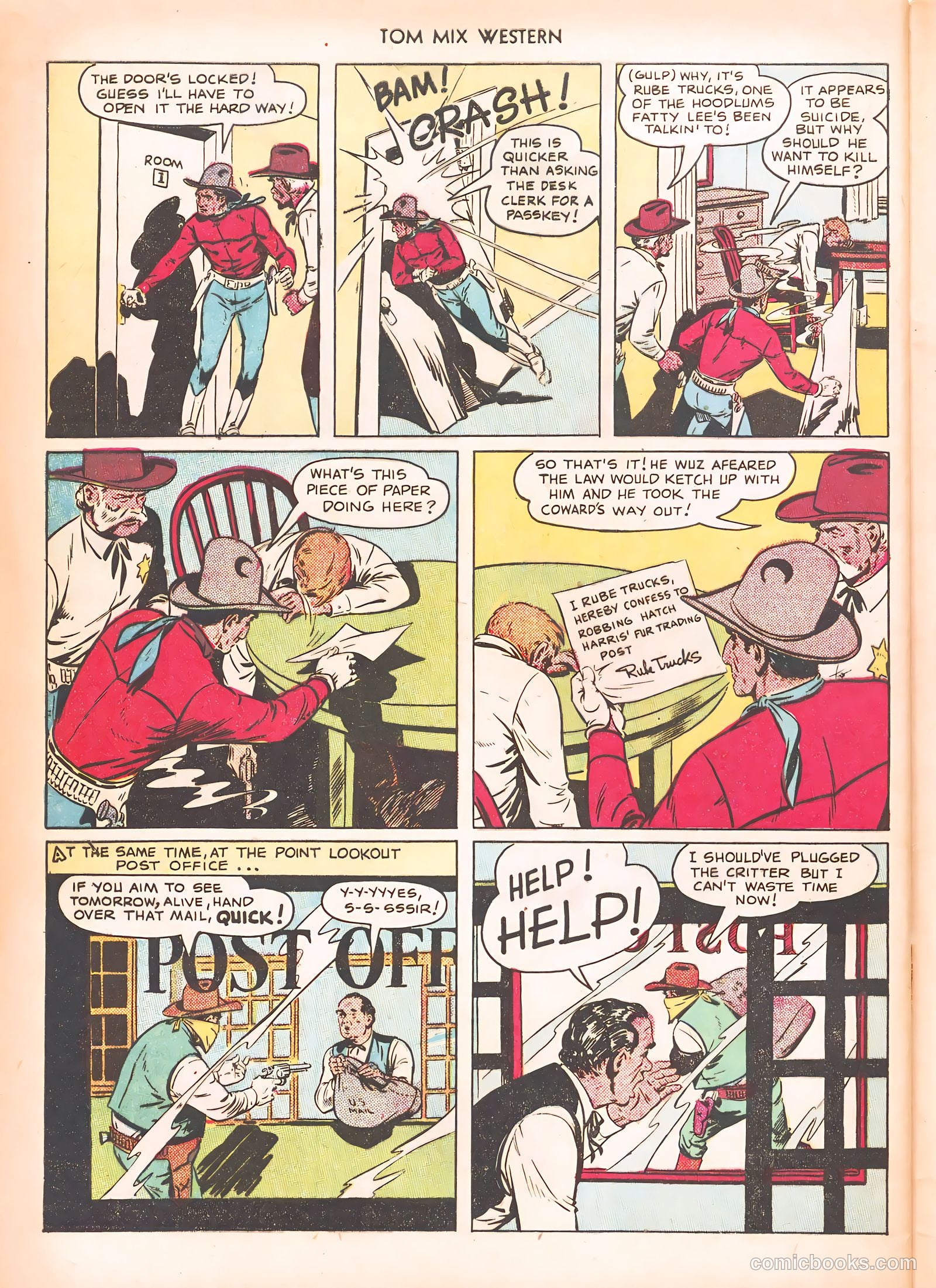 Tom Mix Western #25 — page 44 of 52