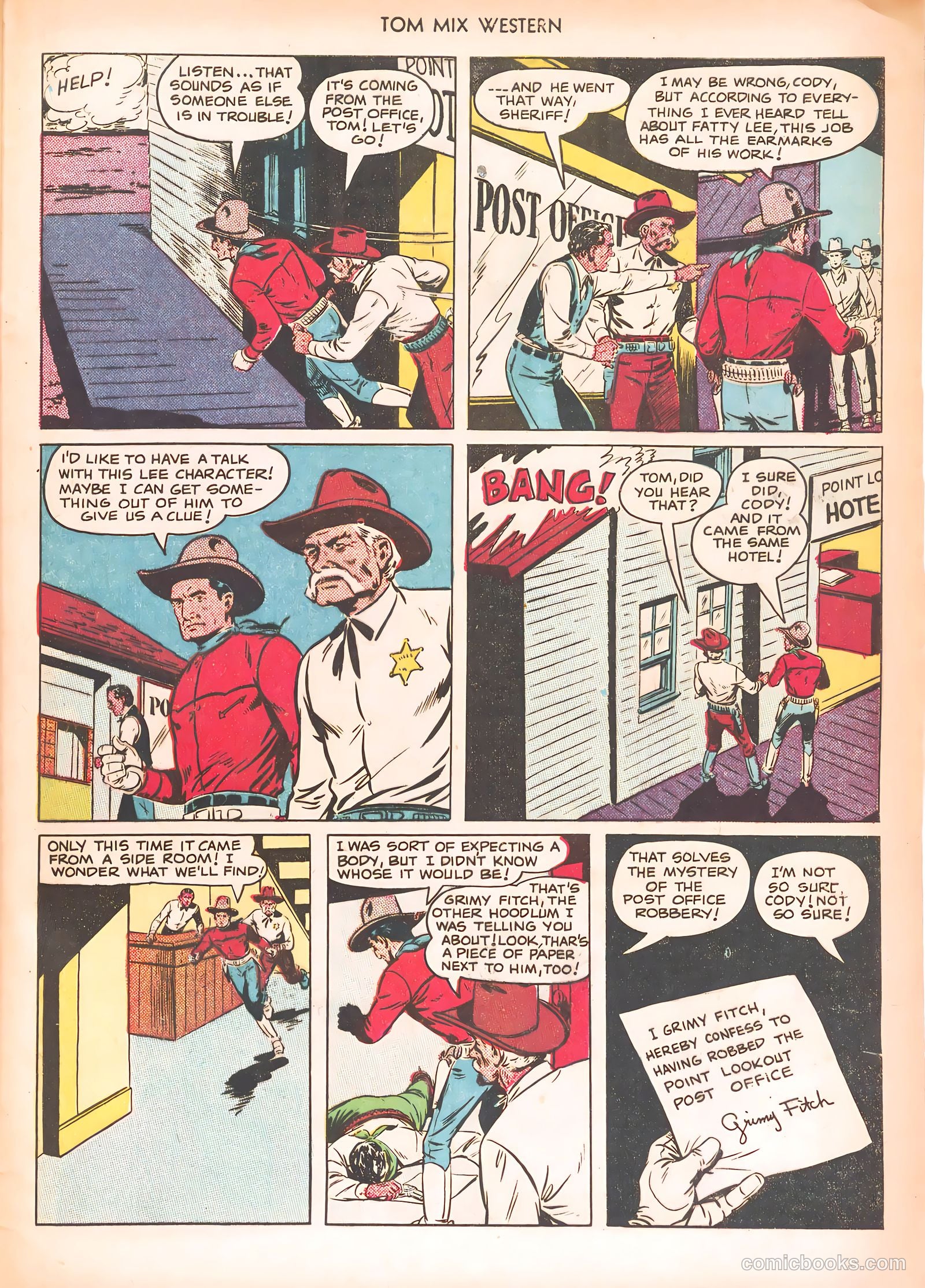 Tom Mix Western #25 — page 45 of 52