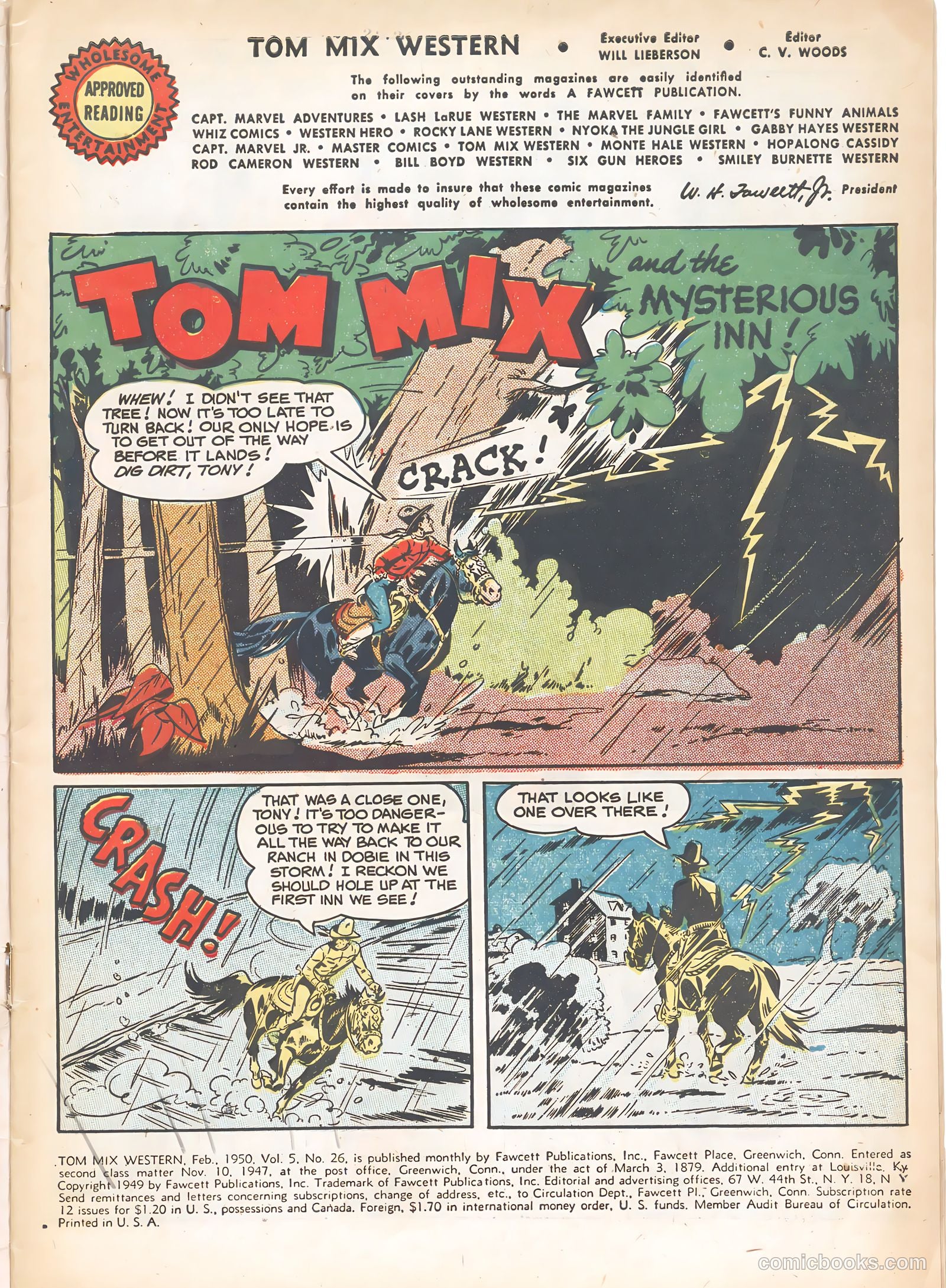 Tom Mix Western #26 — page 3 of 36