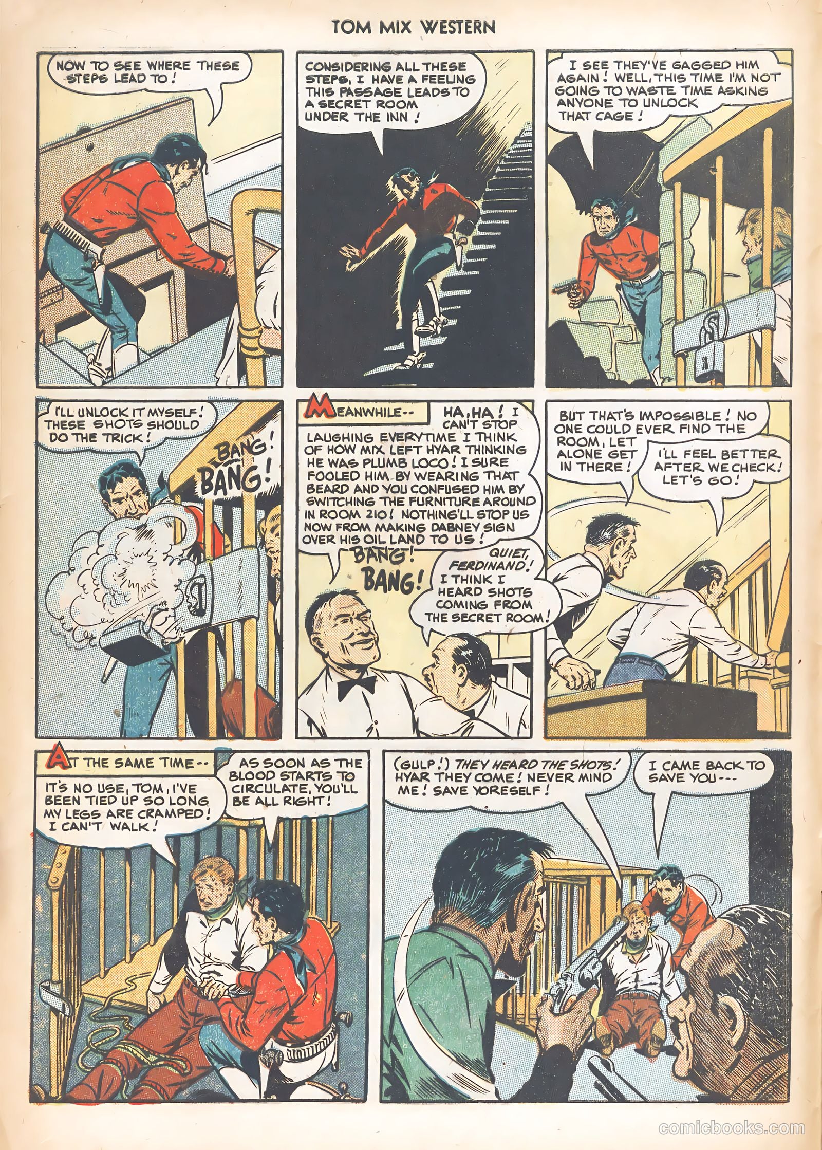Tom Mix Western #26 — page 8 of 36