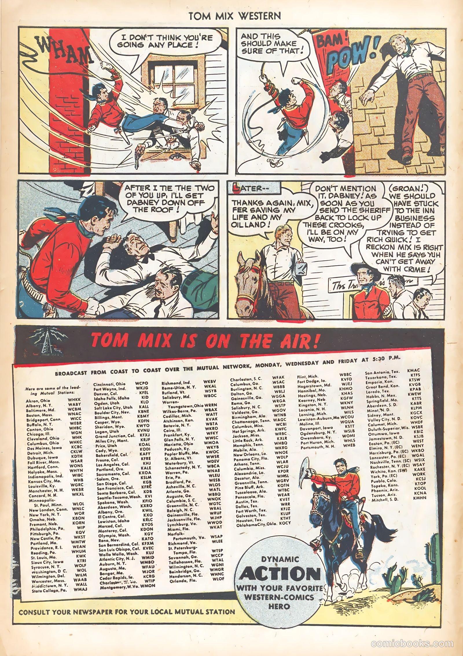 Tom Mix Western #26 — page 10 of 36