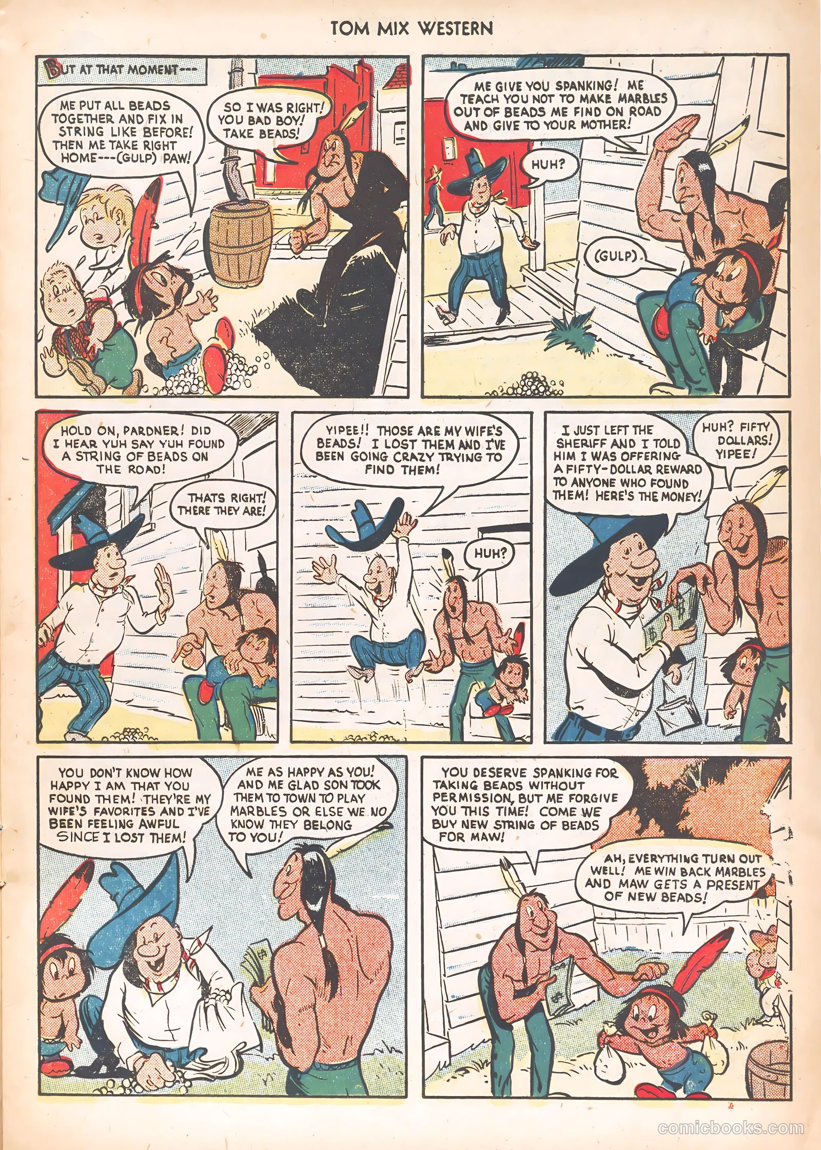 Tom Mix Western #26 — page 15 of 36