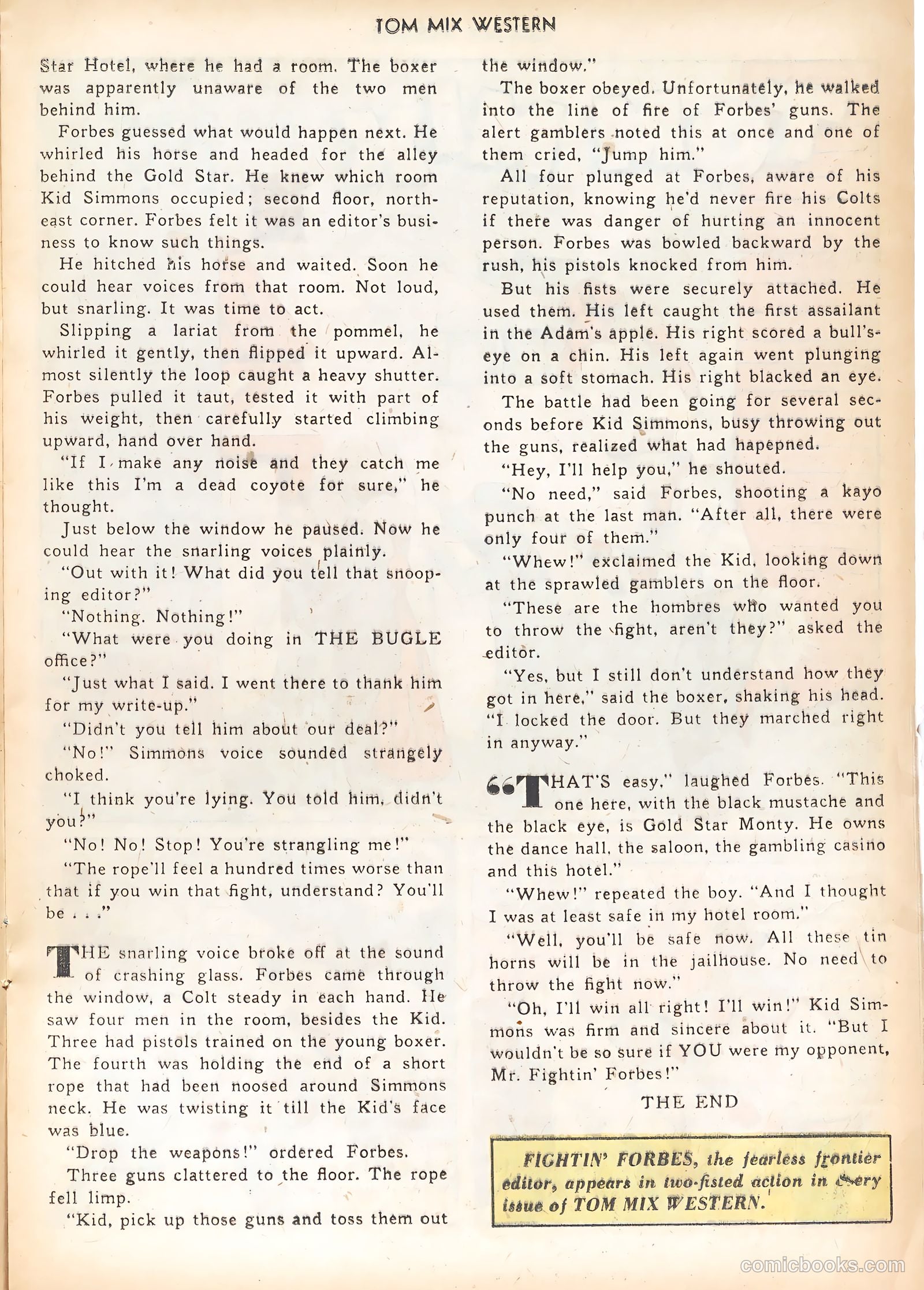 Tom Mix Western #26 — page 17 of 36