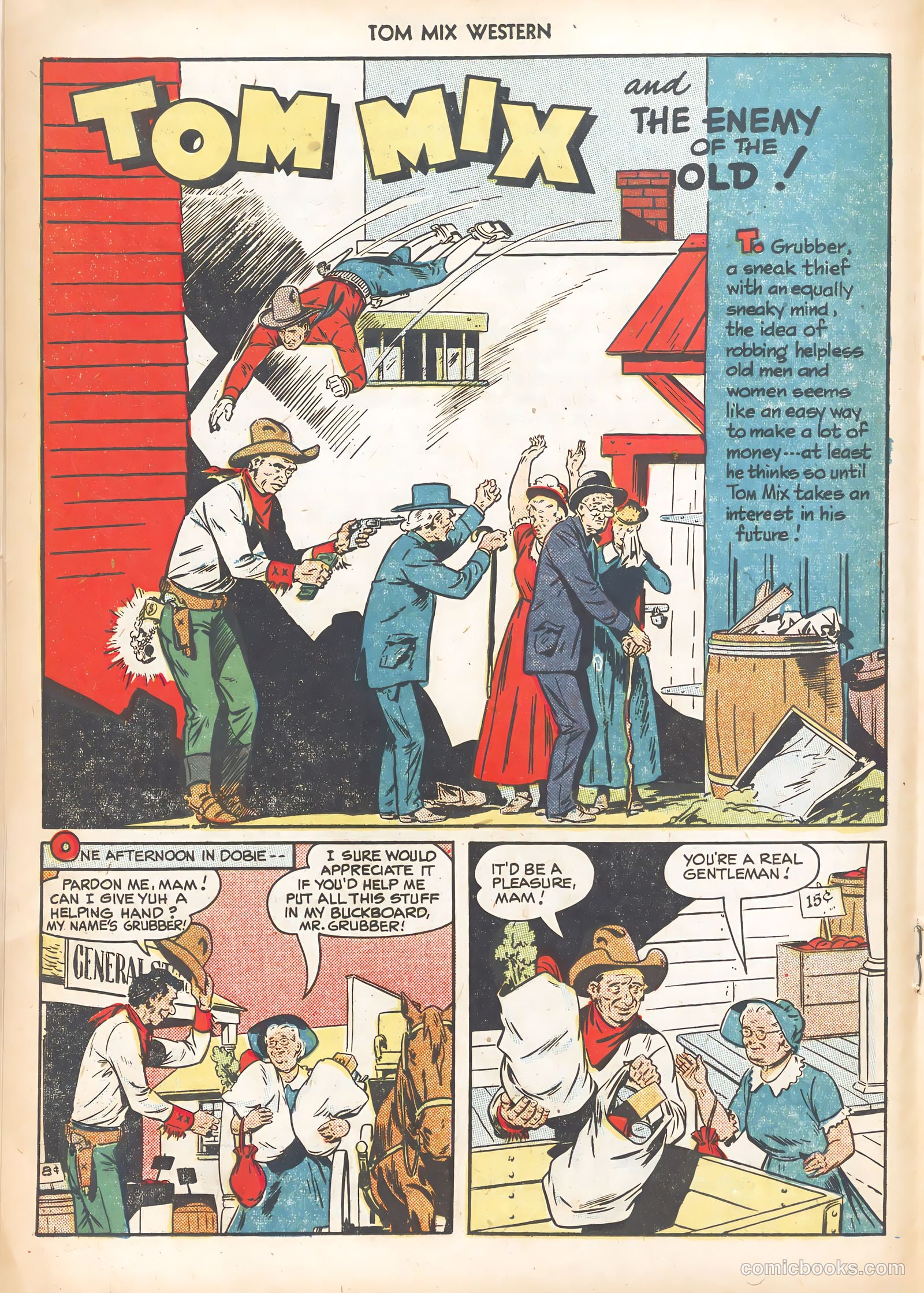 Tom Mix Western #26 — page 18 of 36
