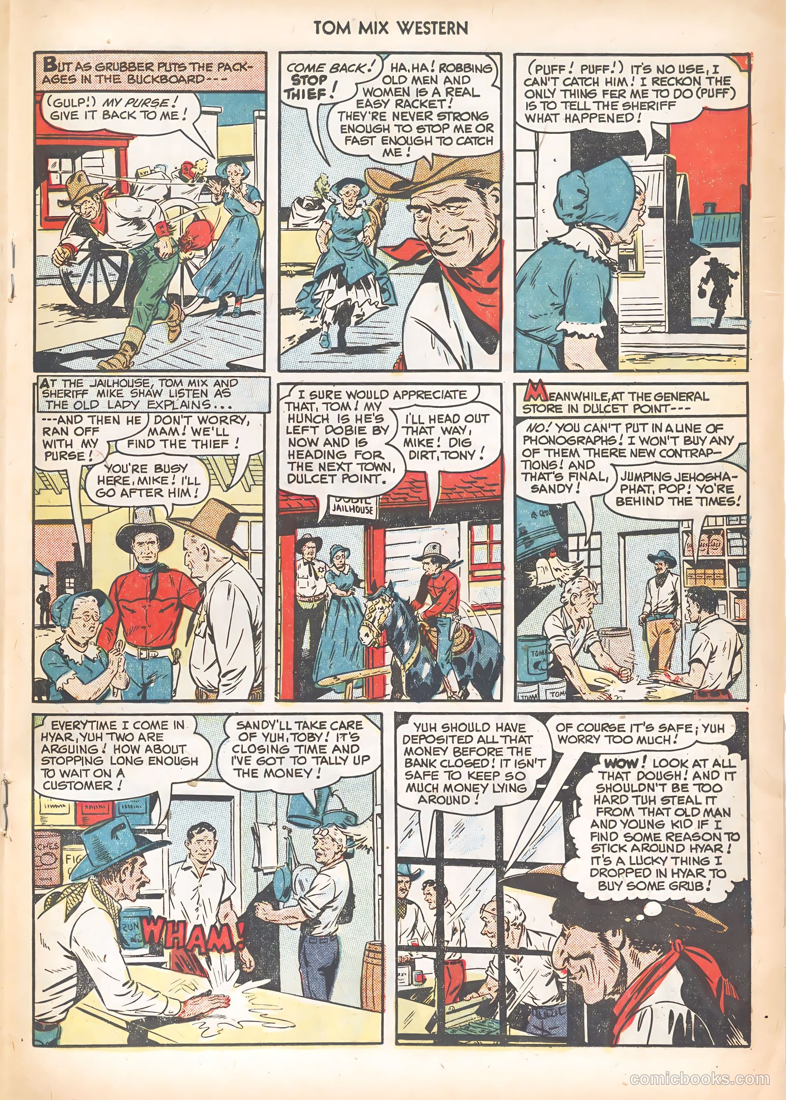 Tom Mix Western #26 — page 19 of 36