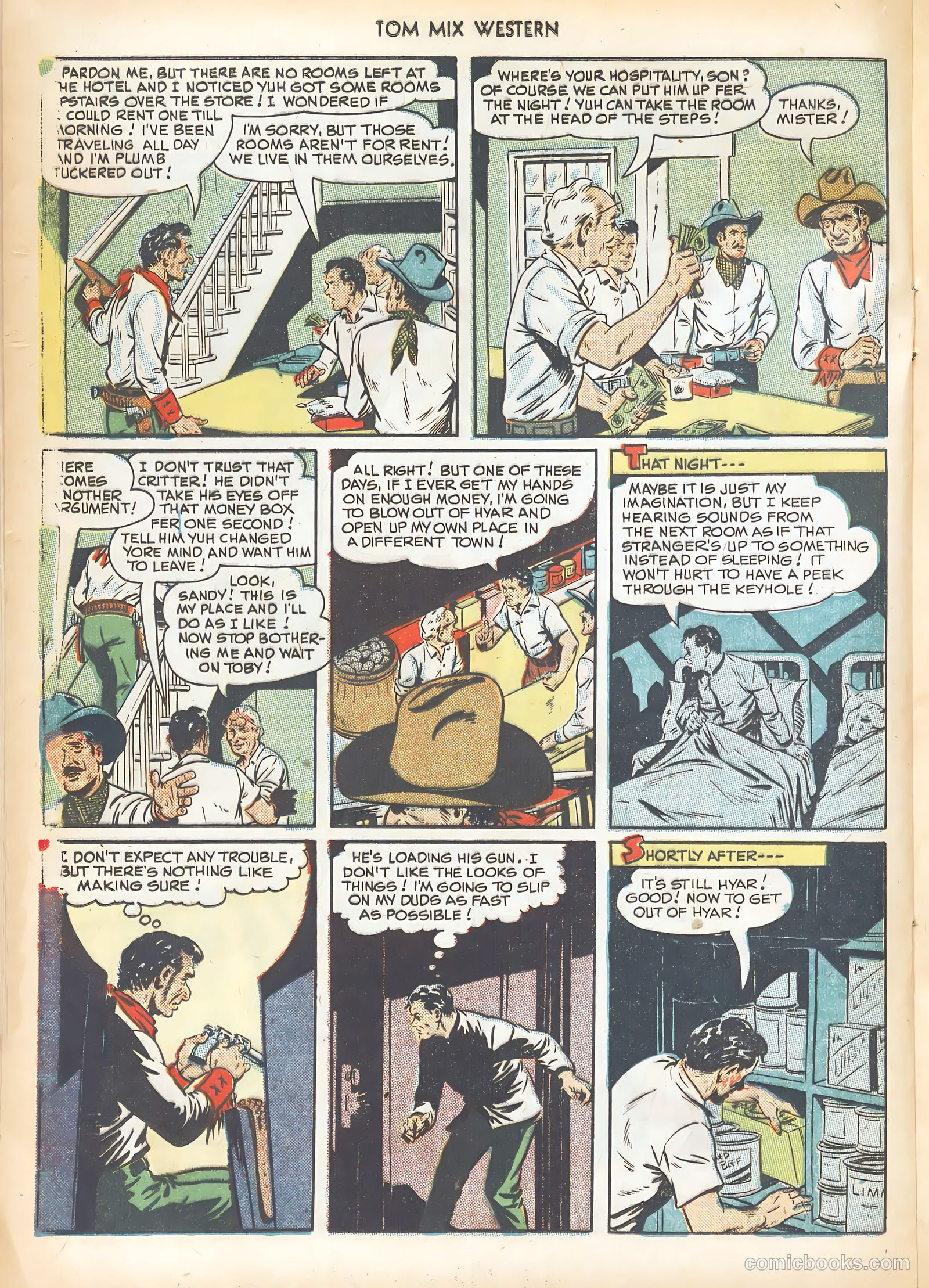 Tom Mix Western #26 — page 20 of 36