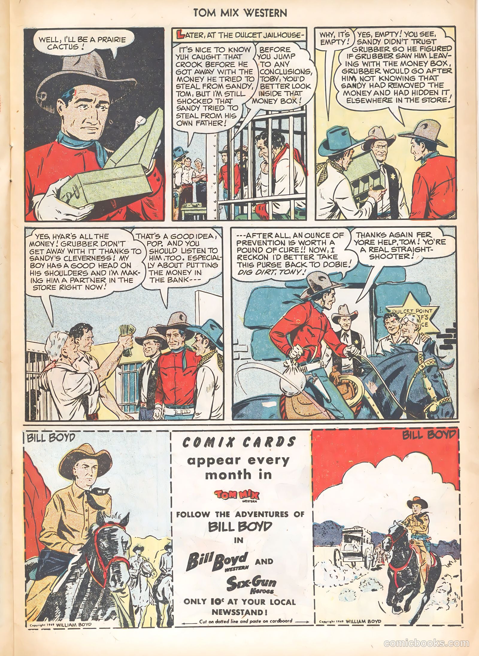 Tom Mix Western #26 — page 23 of 36
