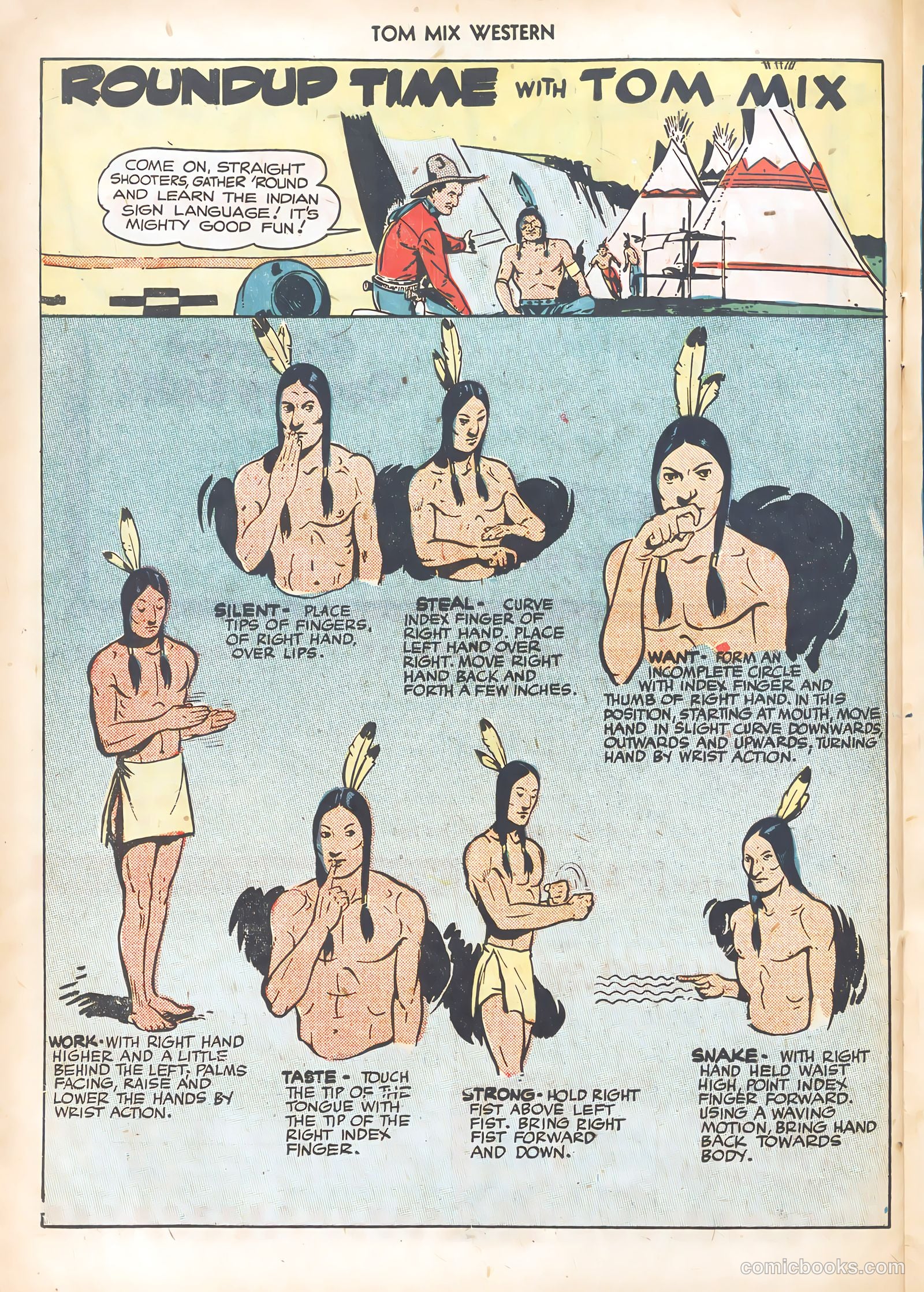 Tom Mix Western #26 — page 26 of 36