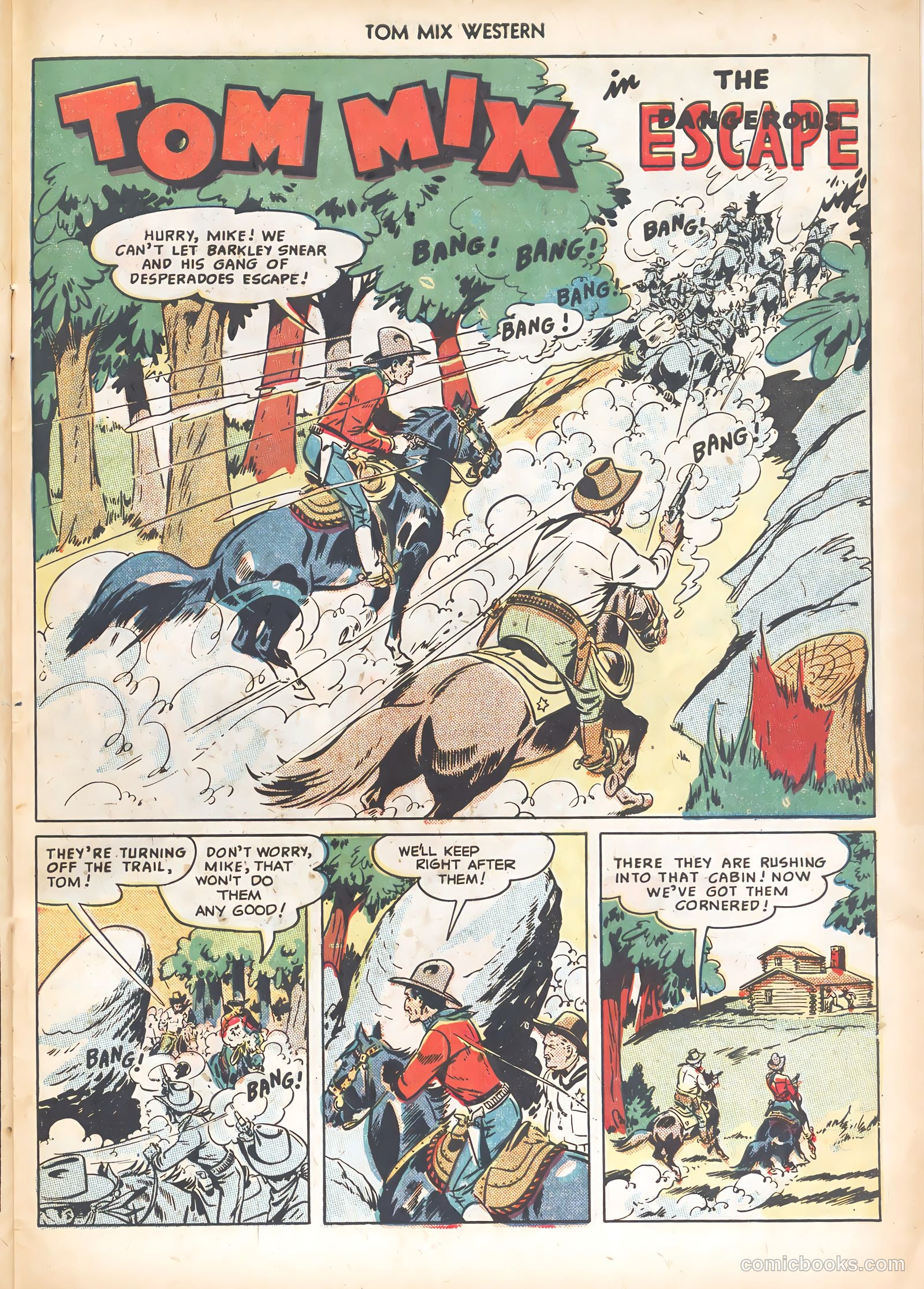 Tom Mix Western #26 — page 27 of 36