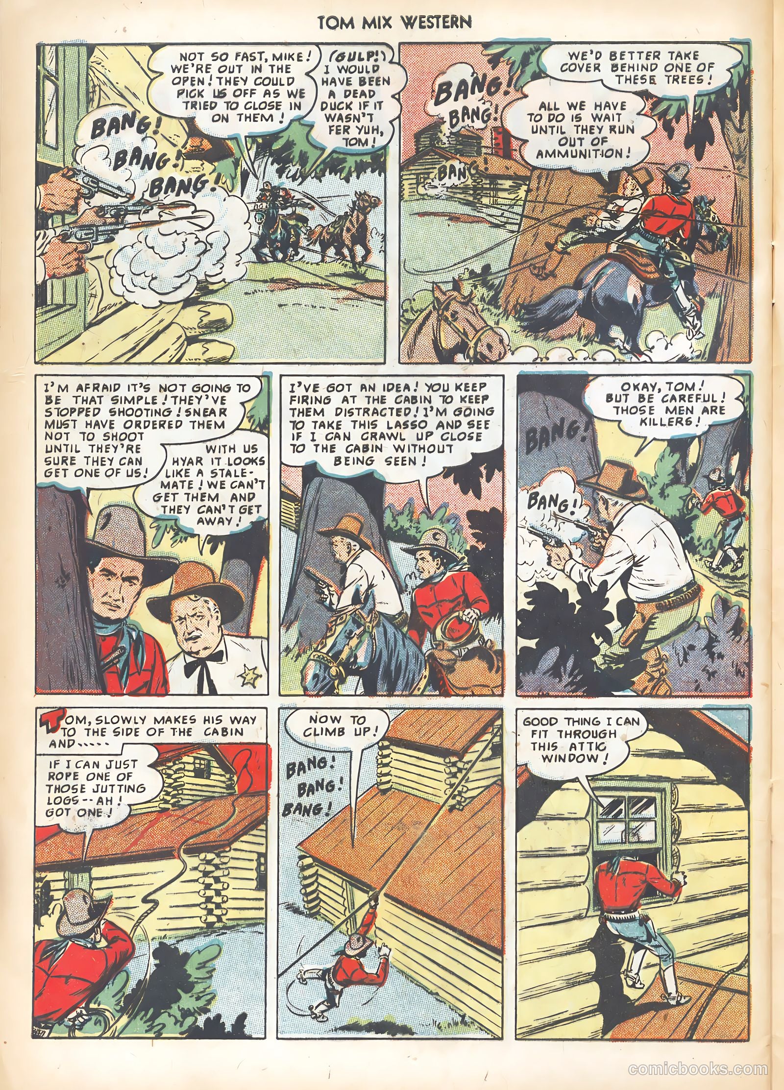 Tom Mix Western #26 — page 28 of 36