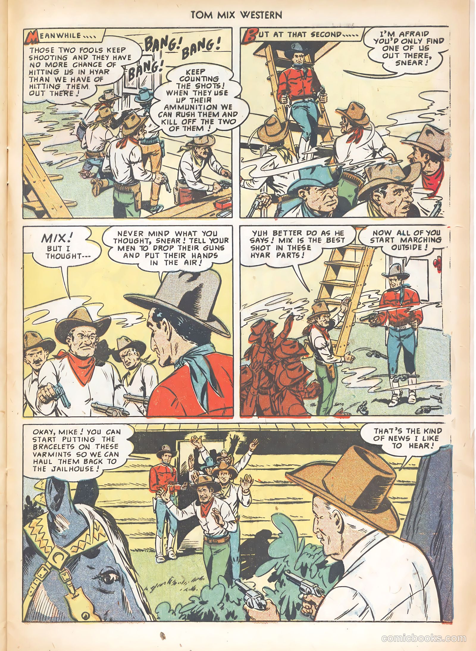 Tom Mix Western #26 — page 29 of 36