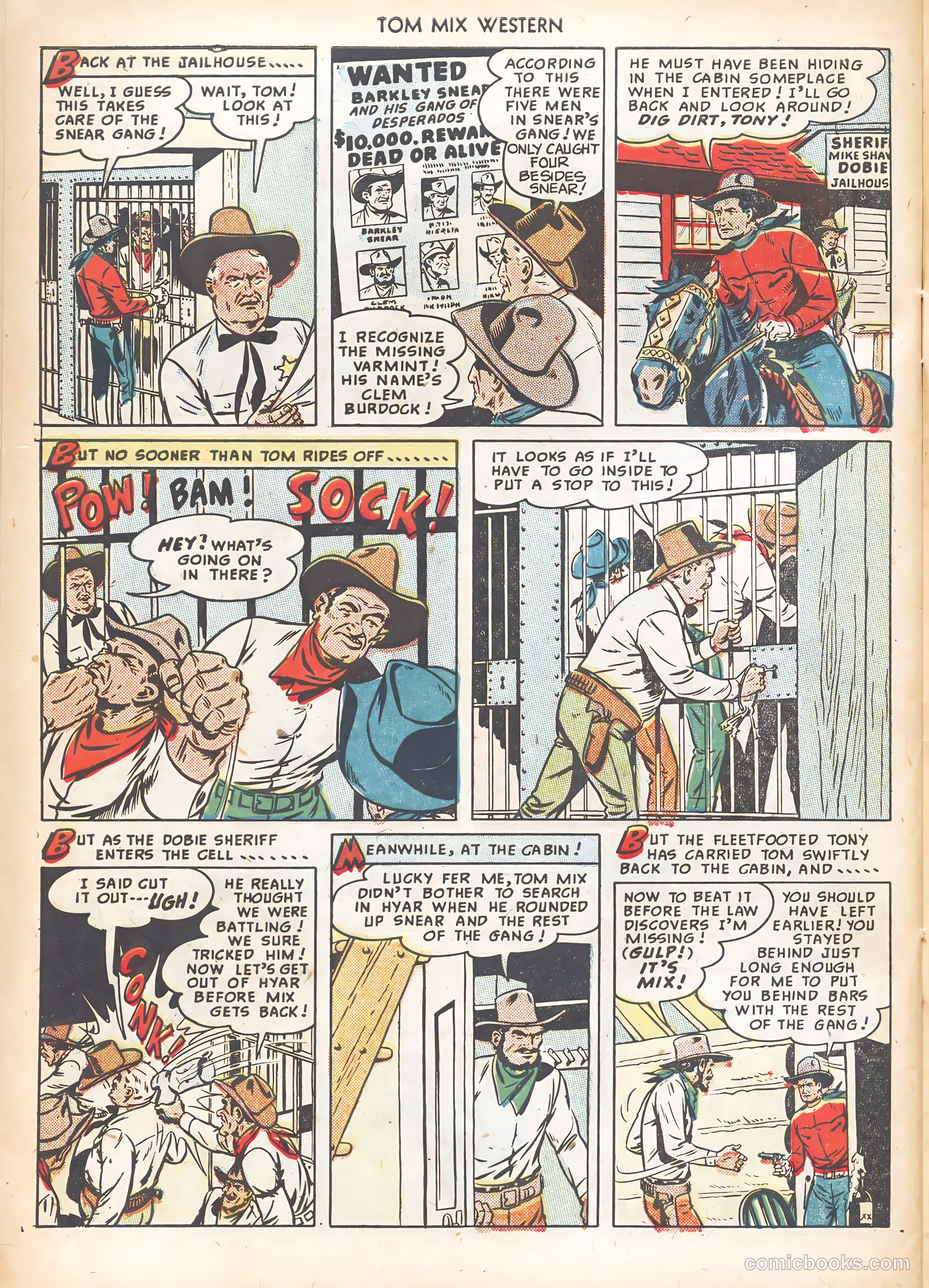 Tom Mix Western #26 — page 30 of 36