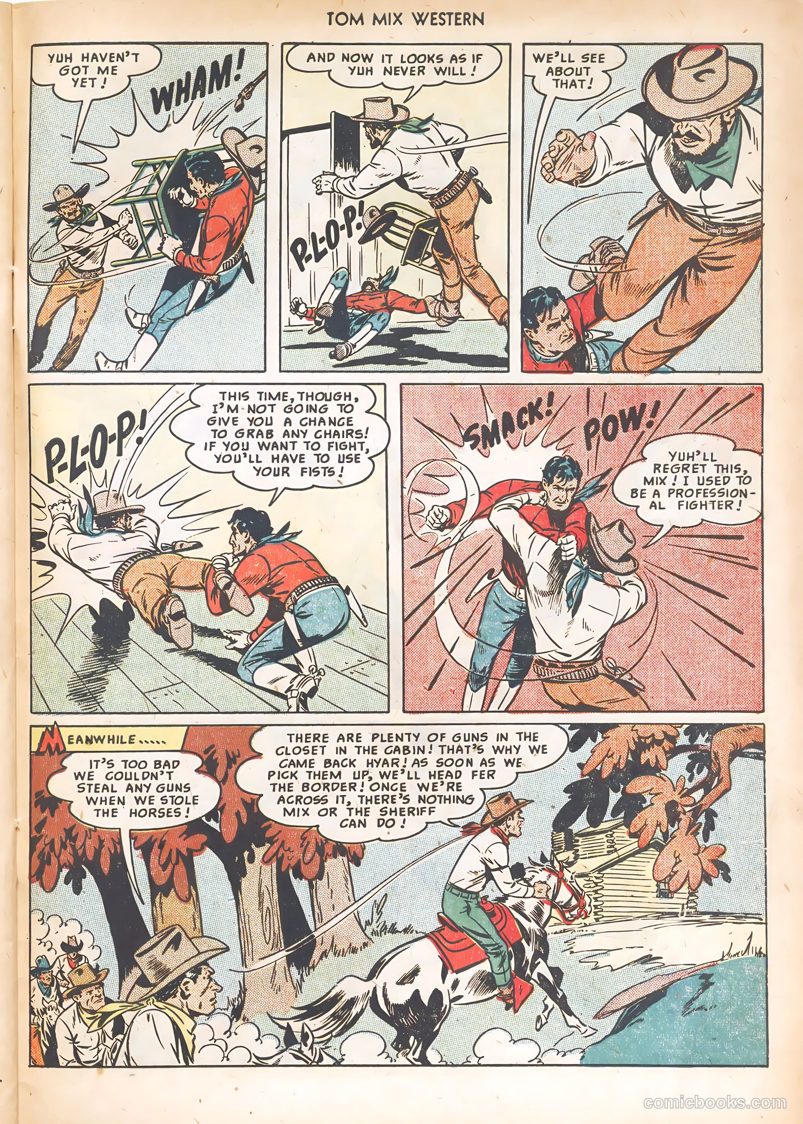 Tom Mix Western #26 — page 31 of 36
