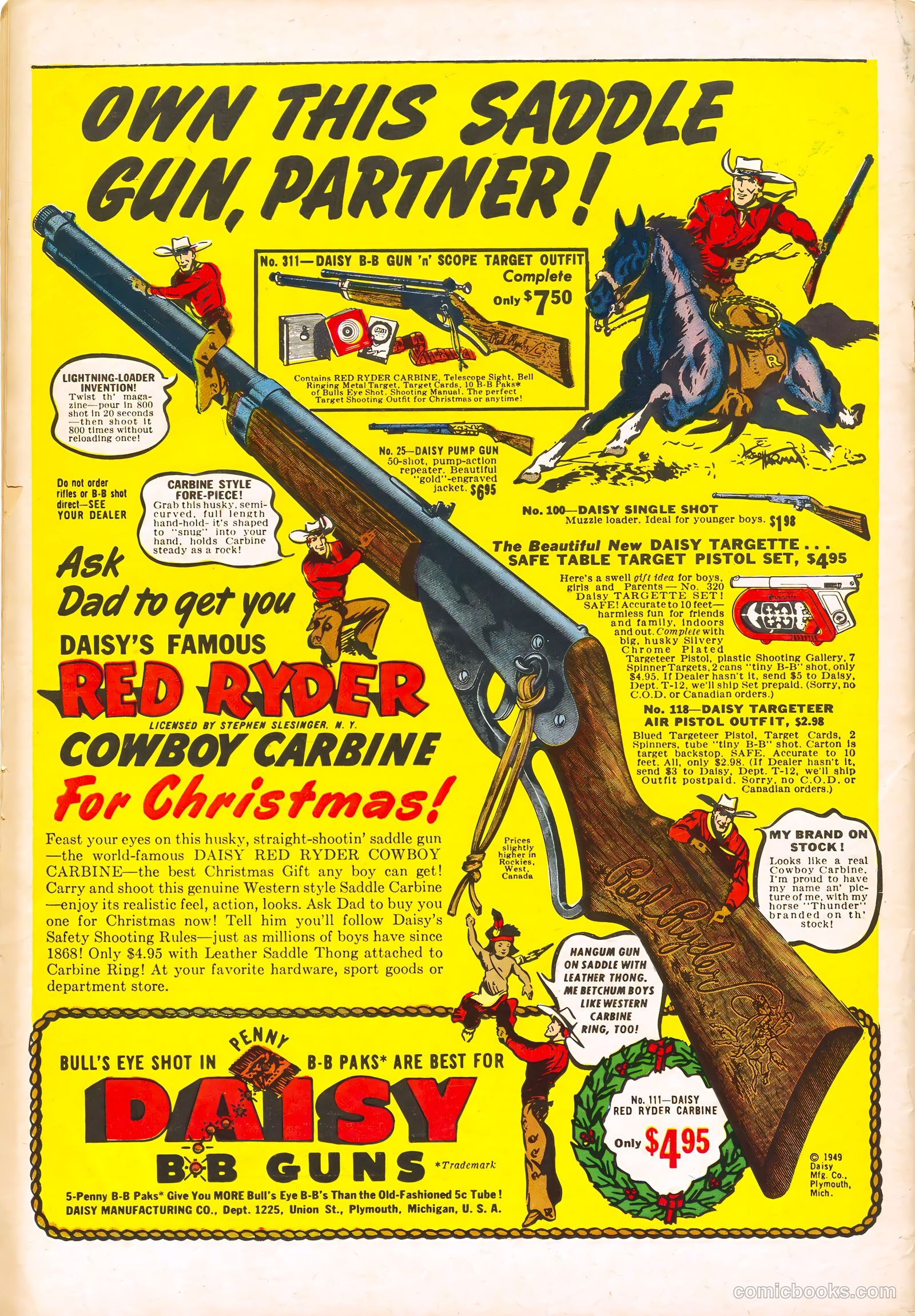 Tom Mix Western #26 — page 36 of 36