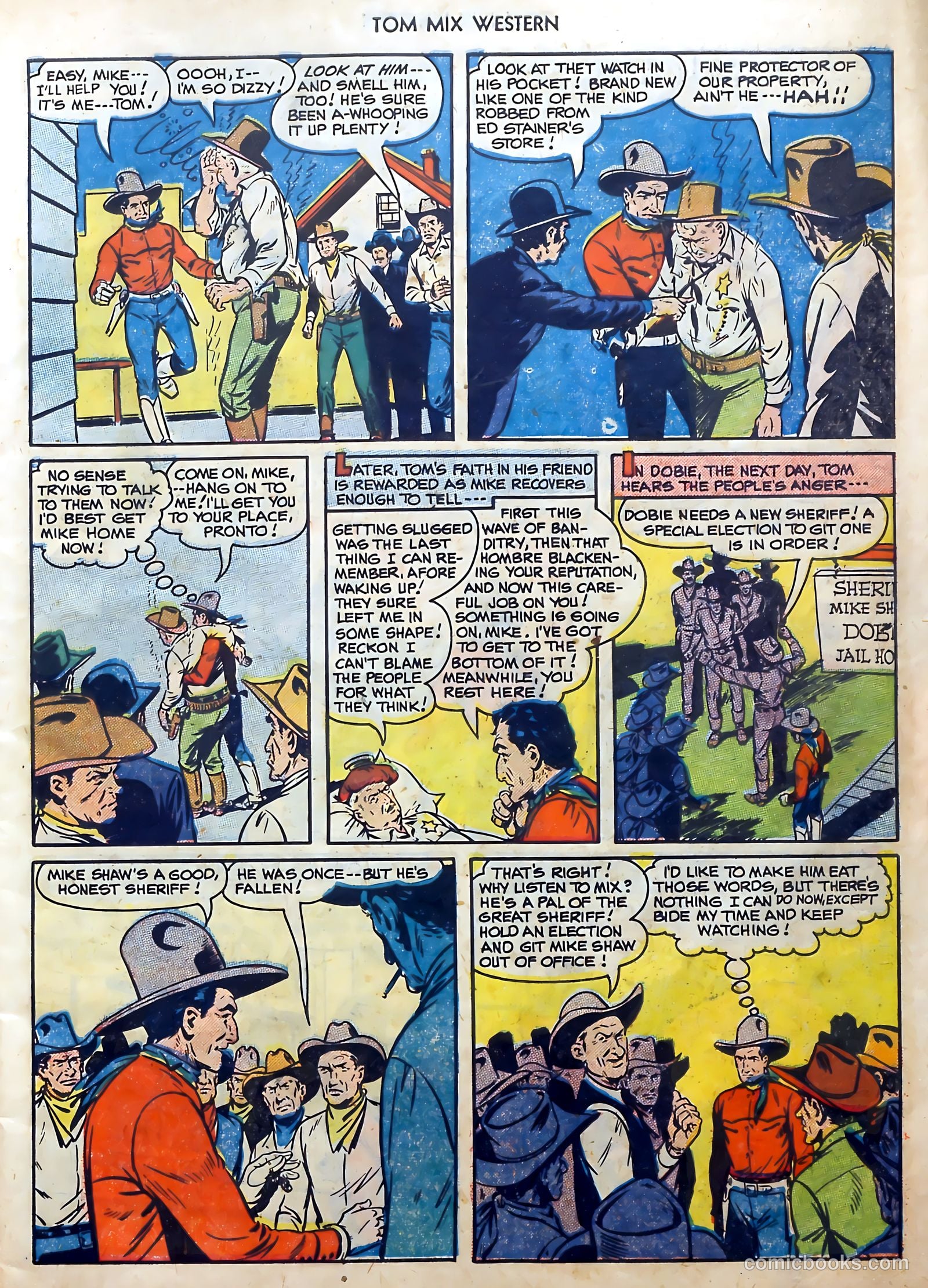 Tom Mix Western #27 — page 7 of 52