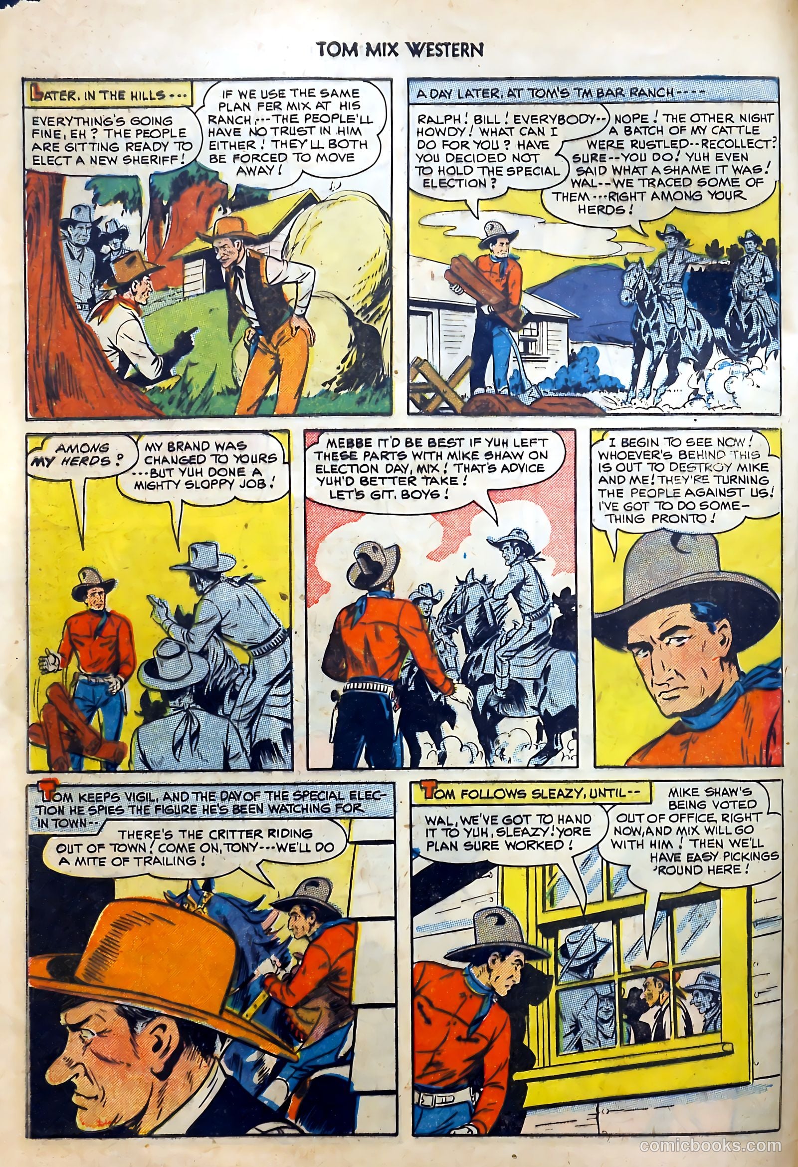 Tom Mix Western #27 — page 8 of 52
