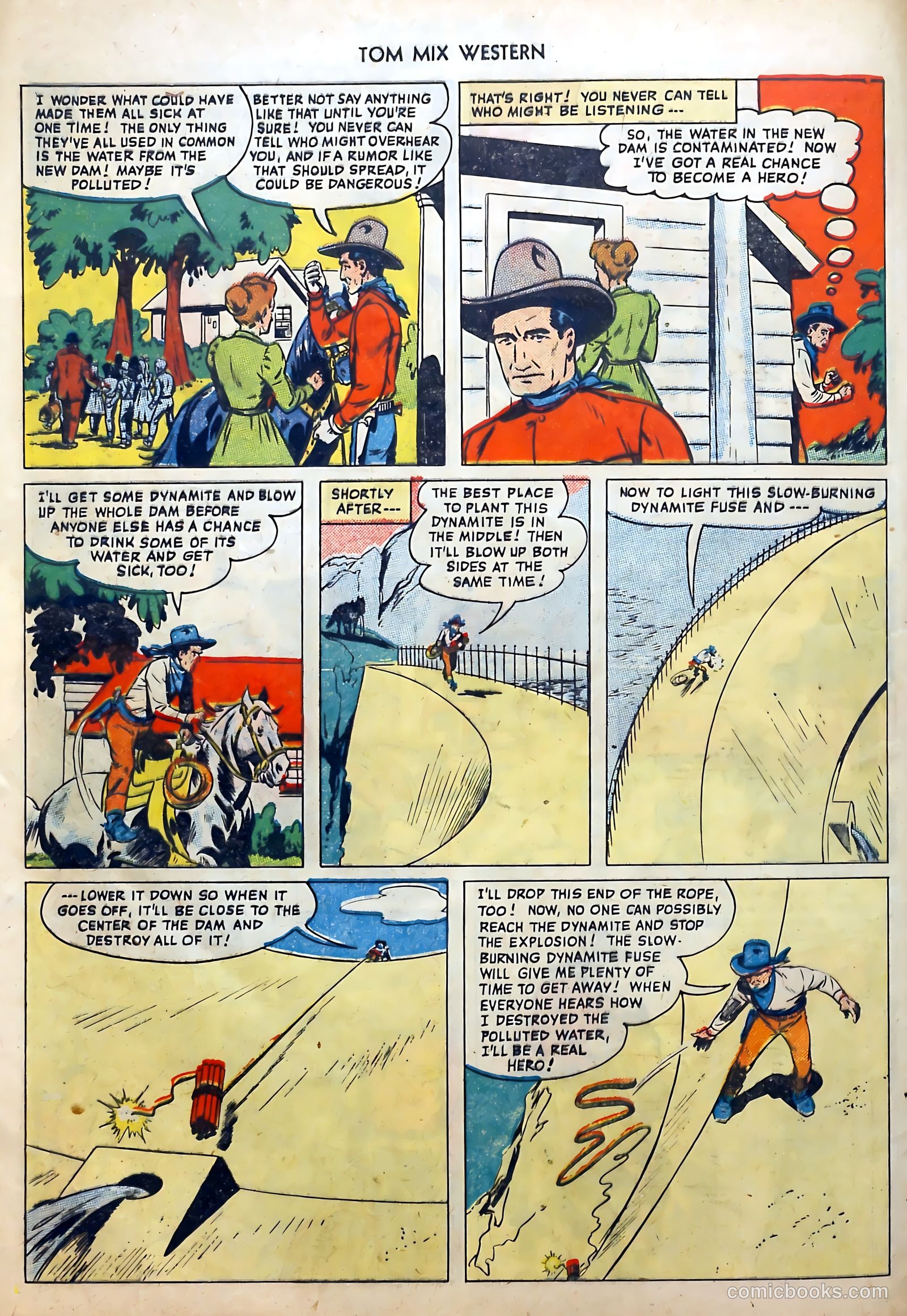 Tom Mix Western #27 — page 16 of 52