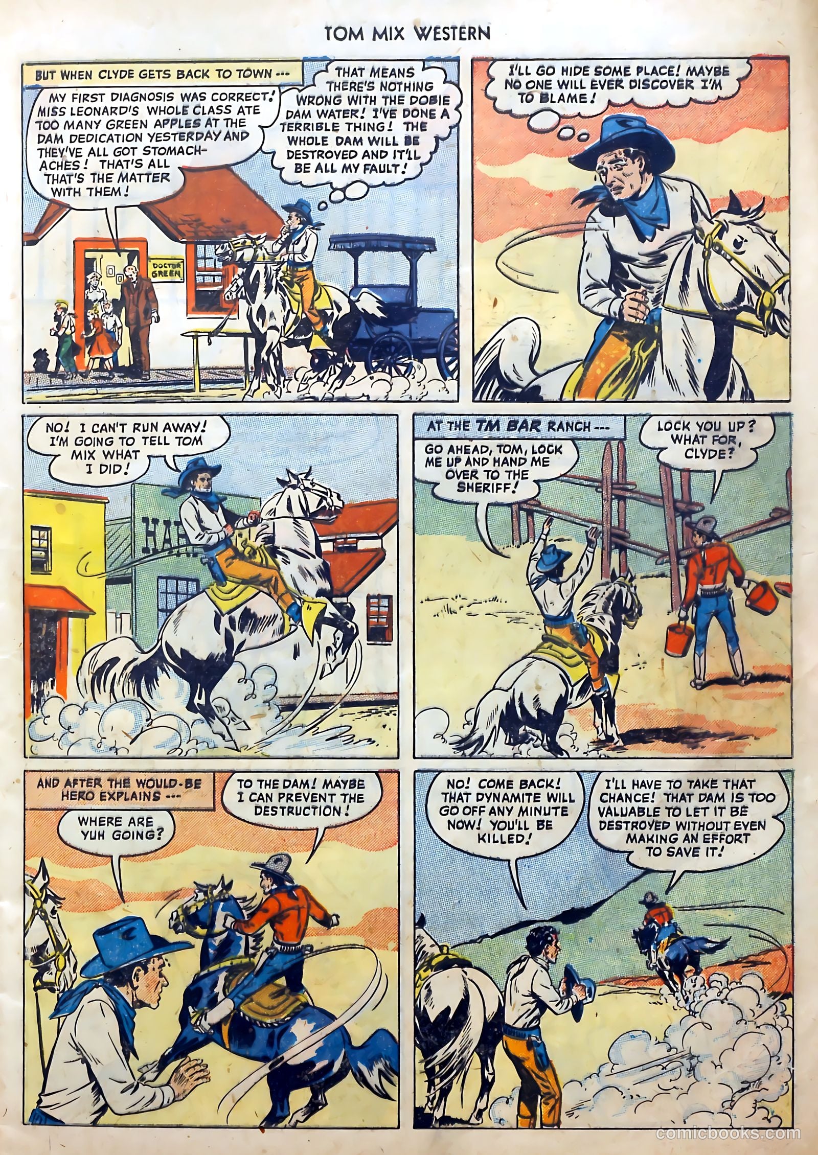 Tom Mix Western #27 — page 17 of 52