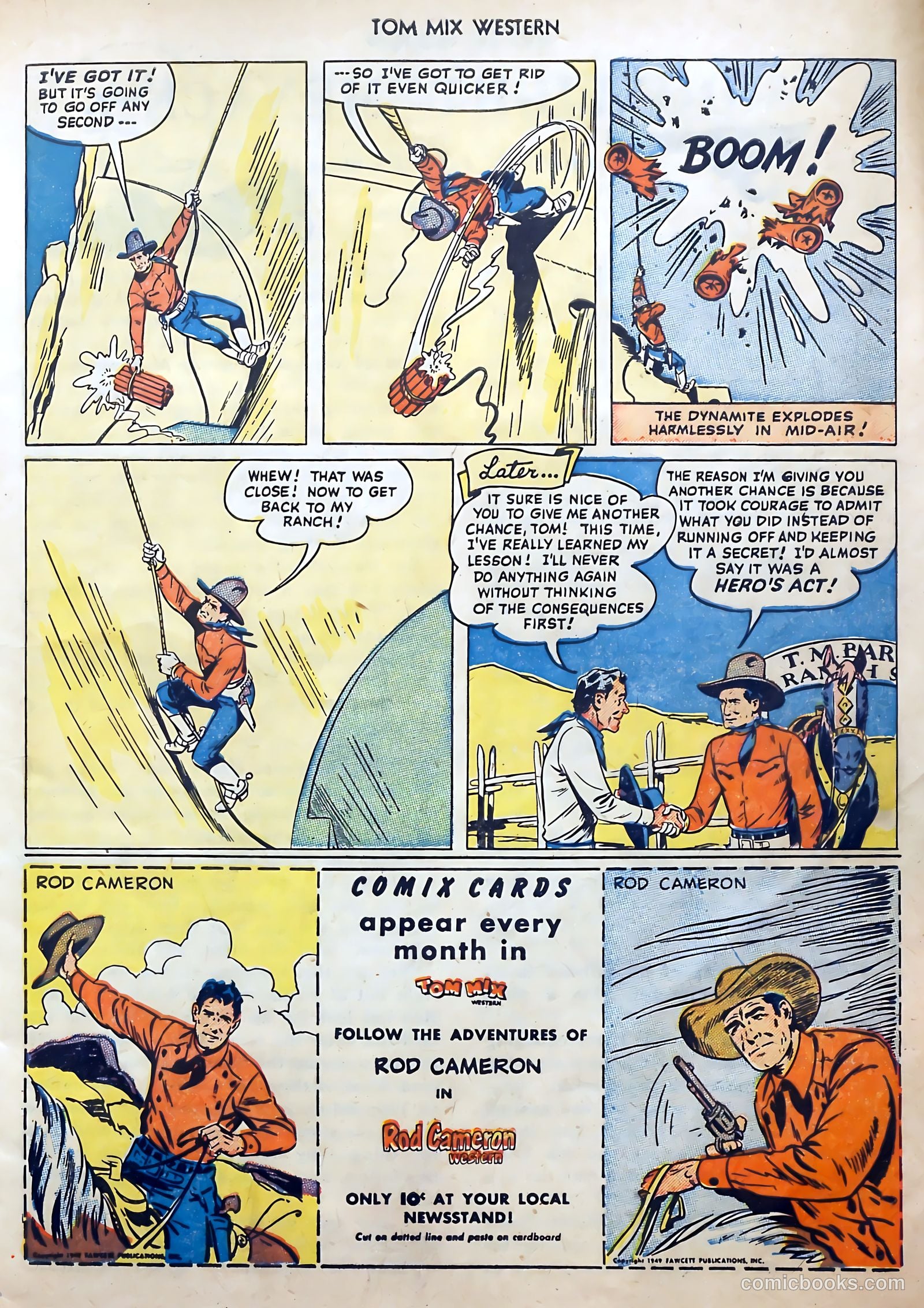 Tom Mix Western #27 — page 19 of 52