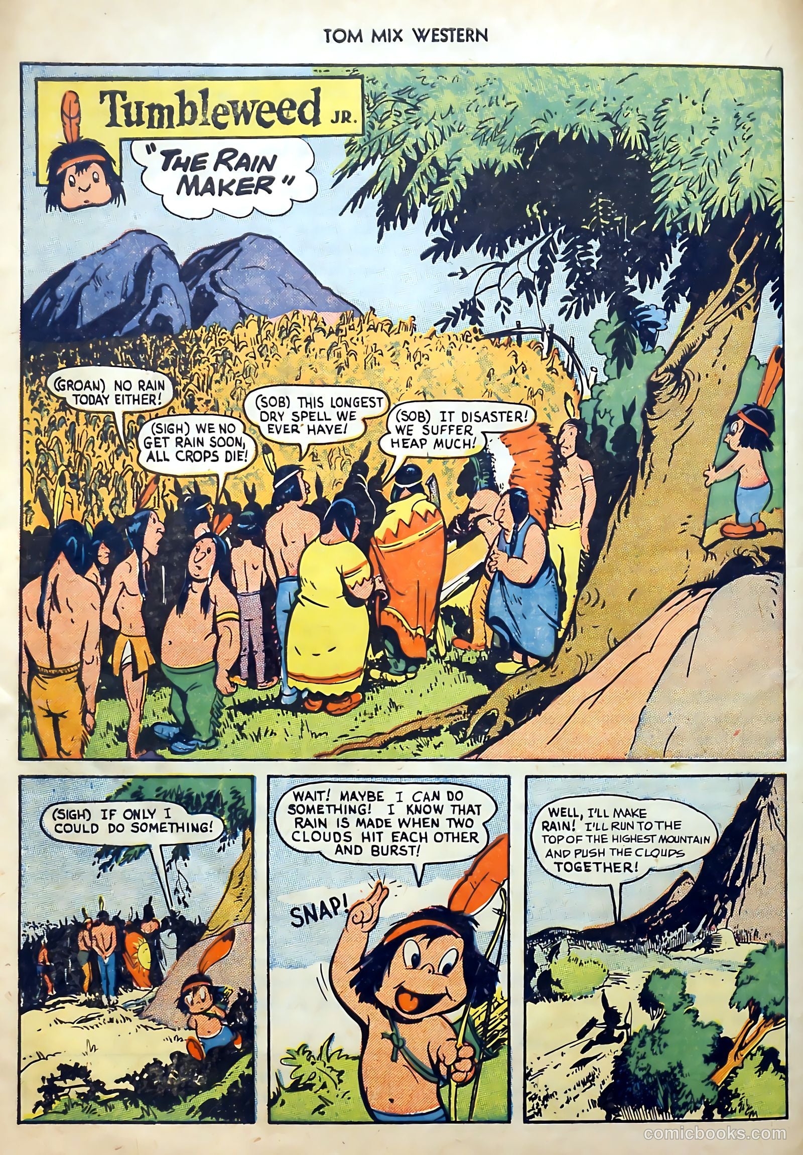 Tom Mix Western #27 — page 22 of 52