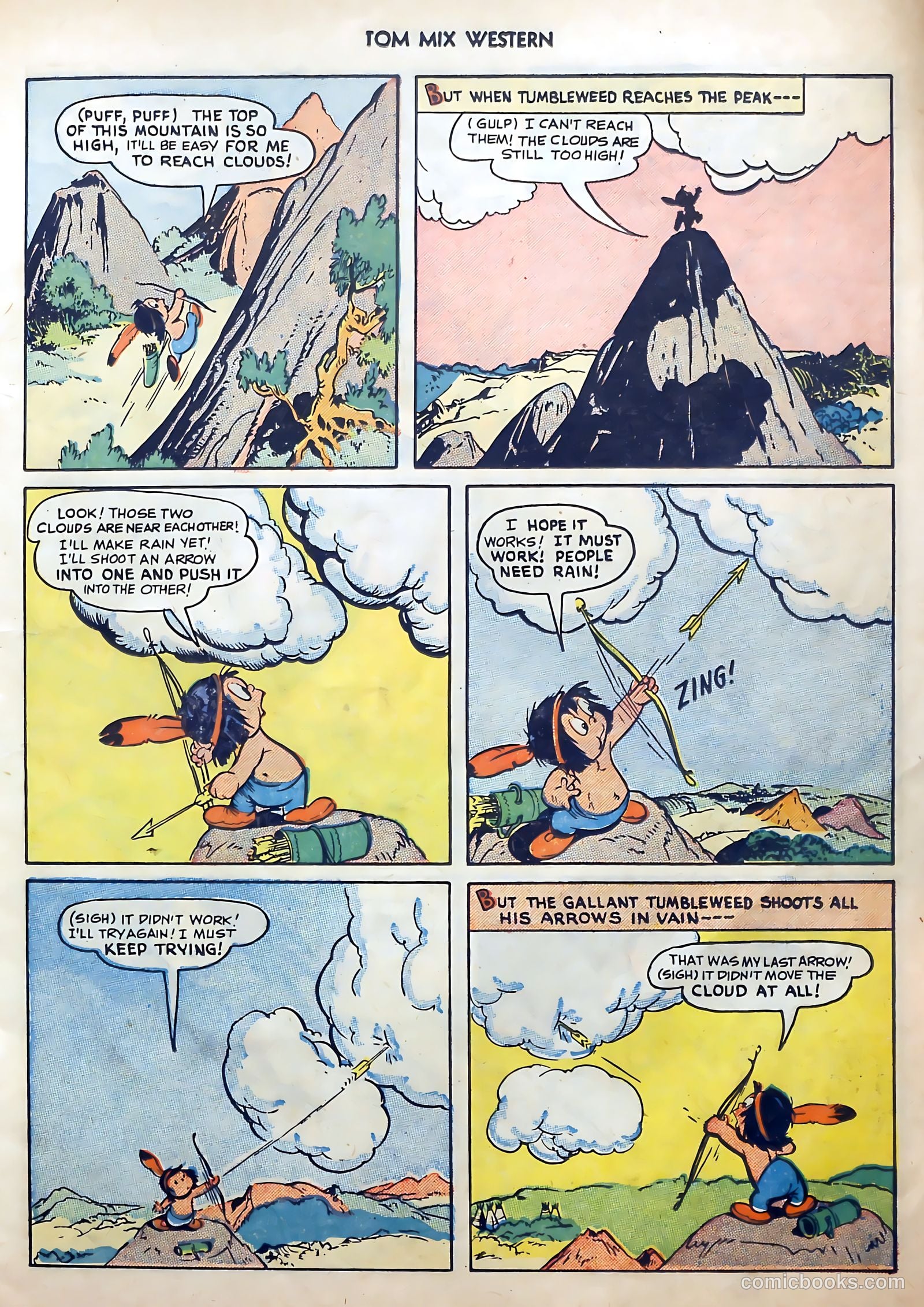 Tom Mix Western #27 — page 23 of 52