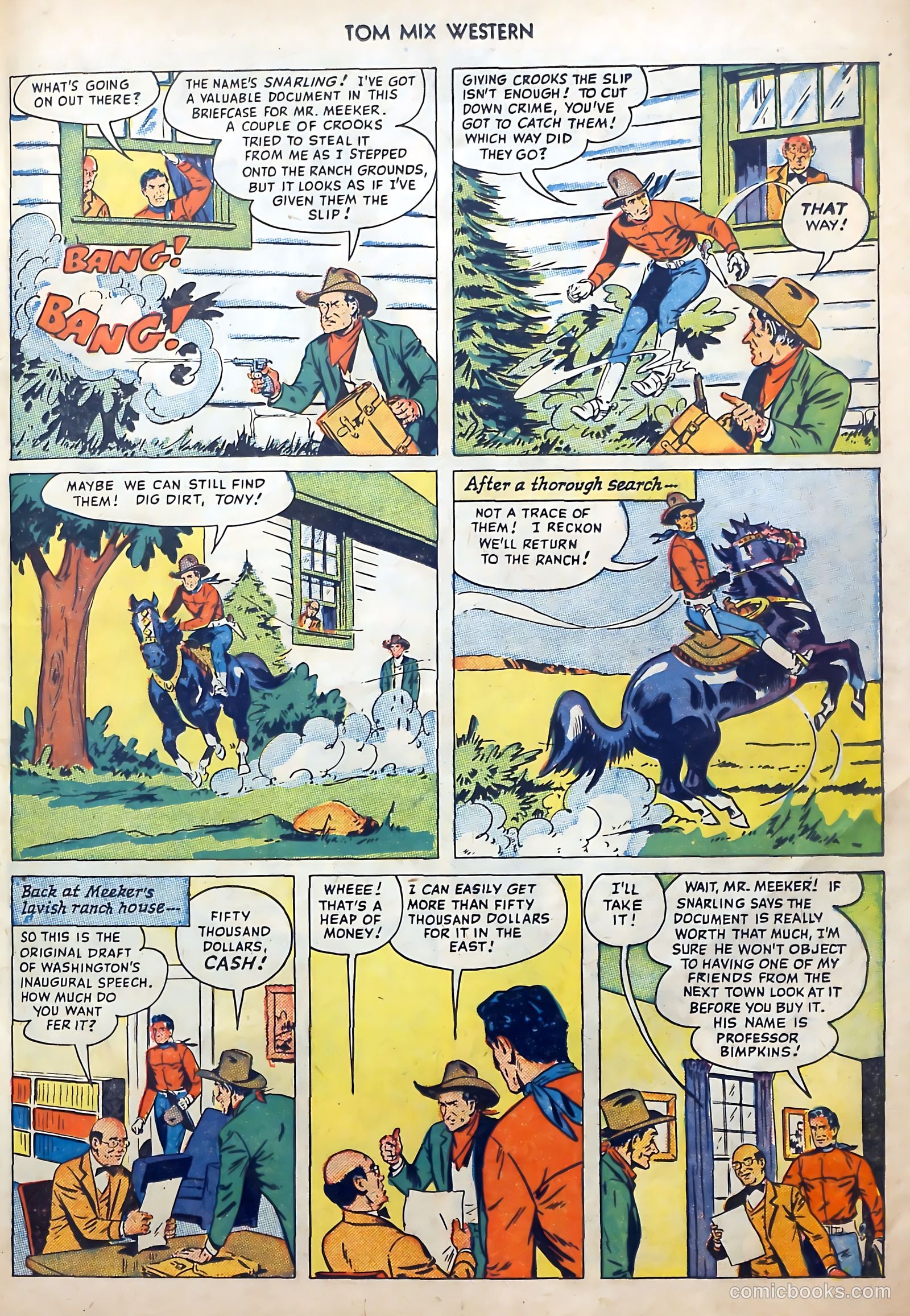 Tom Mix Western #27 — page 27 of 52