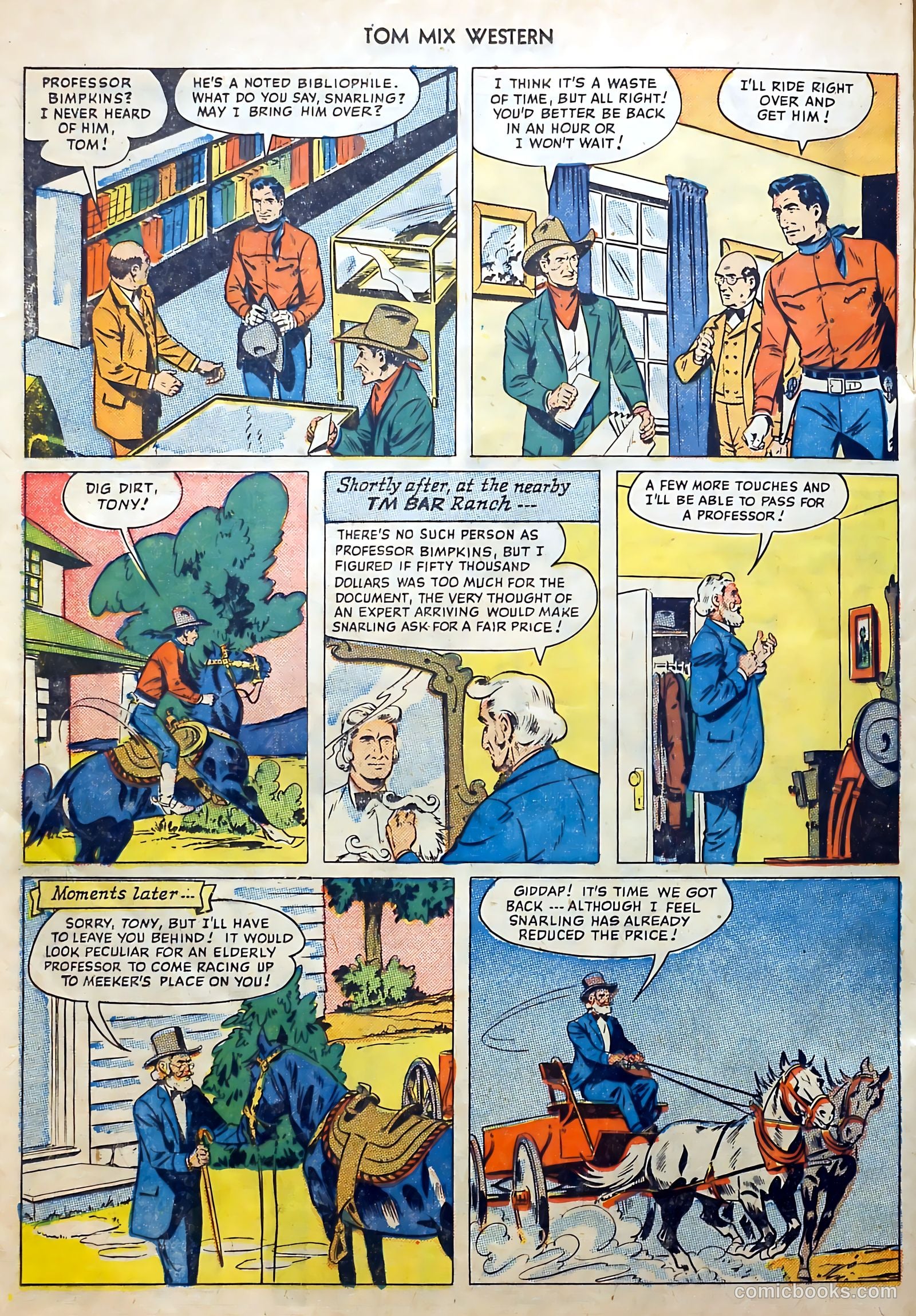 Tom Mix Western #27 — page 28 of 52