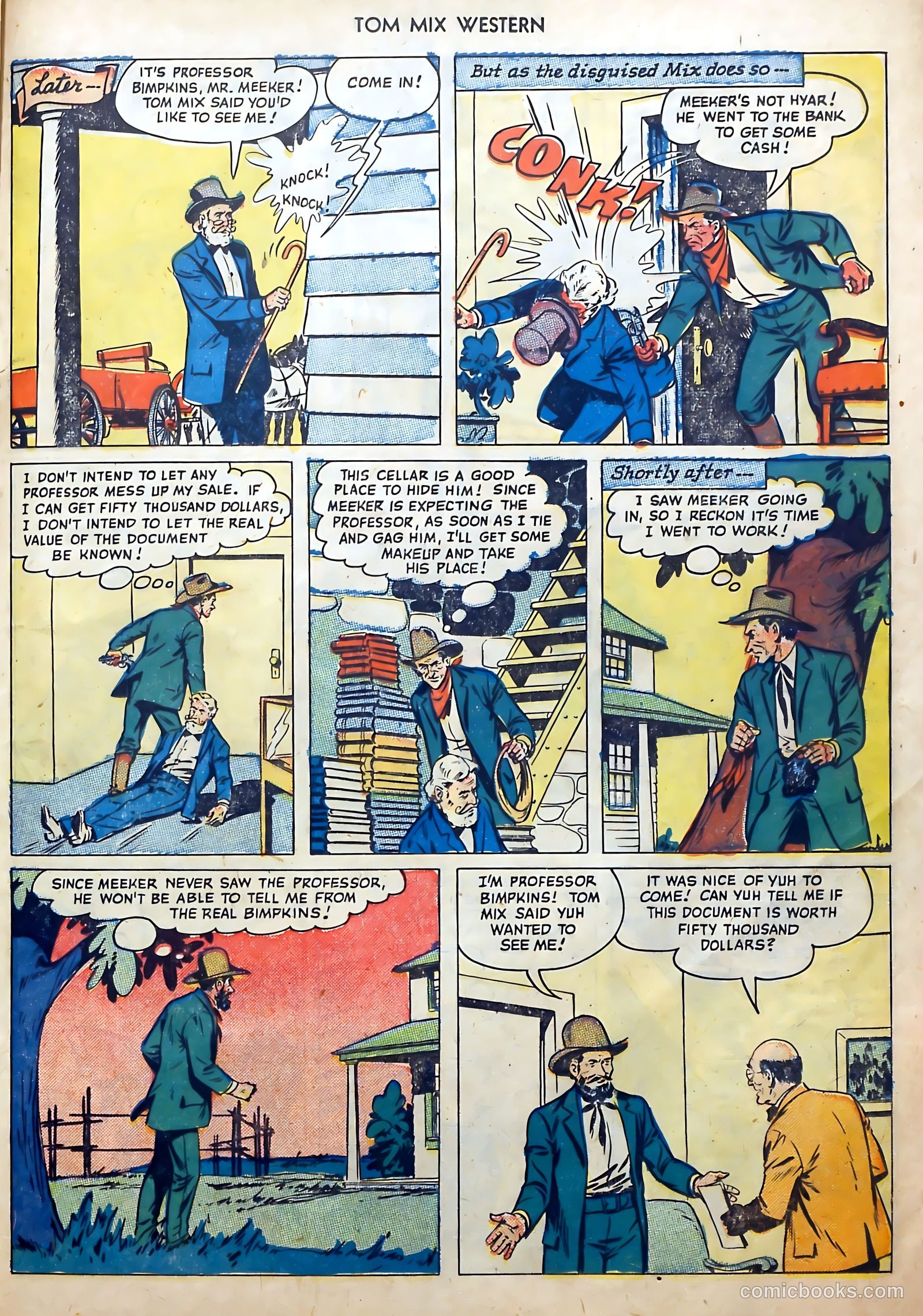 Tom Mix Western #27 — page 29 of 52