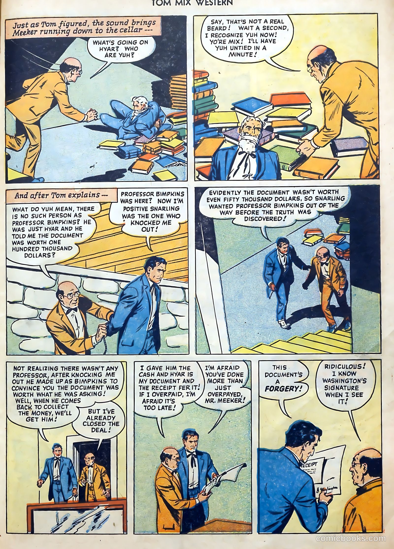 Tom Mix Western #27 — page 31 of 52