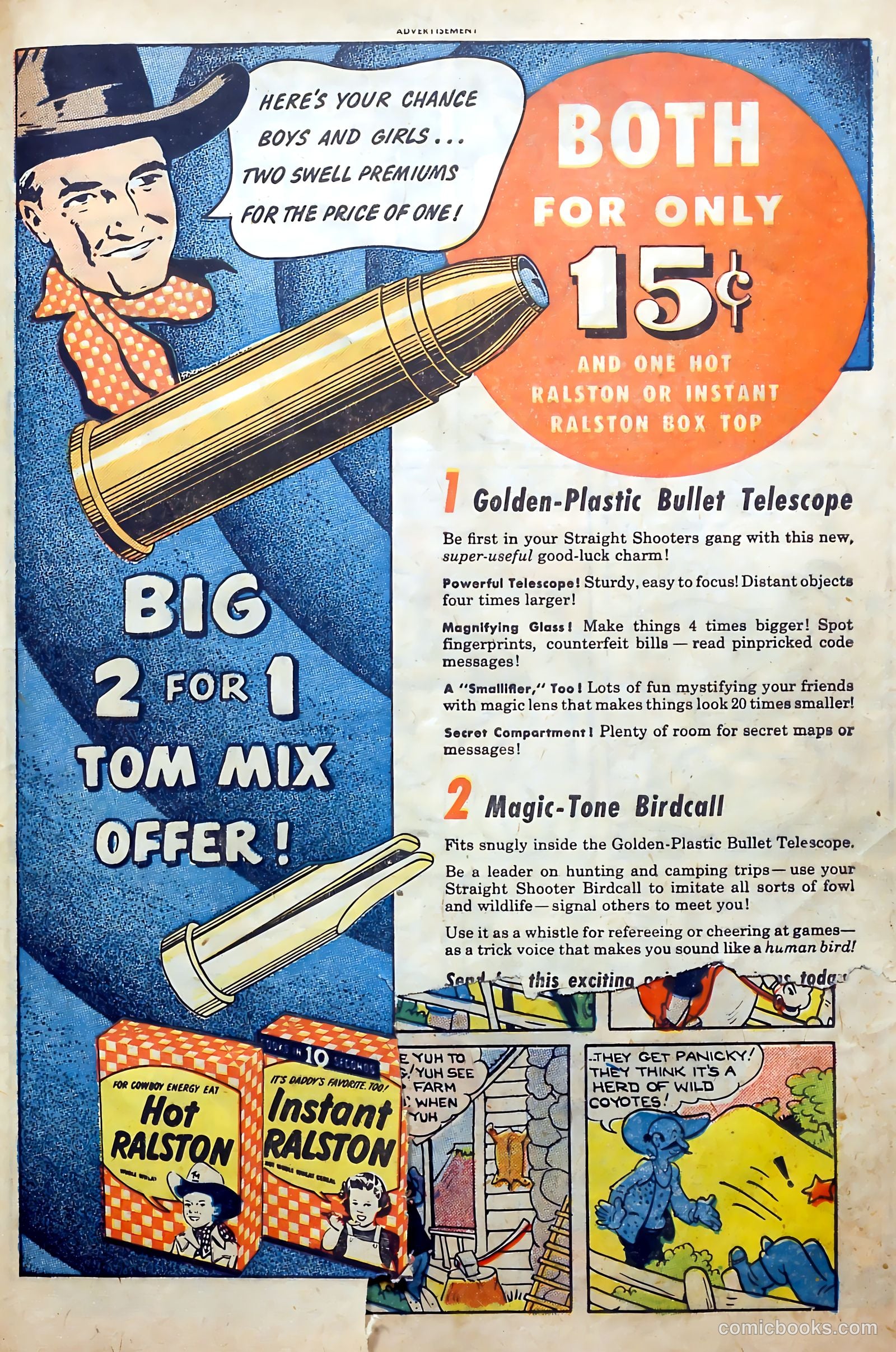 Tom Mix Western #27 — page 33 of 52