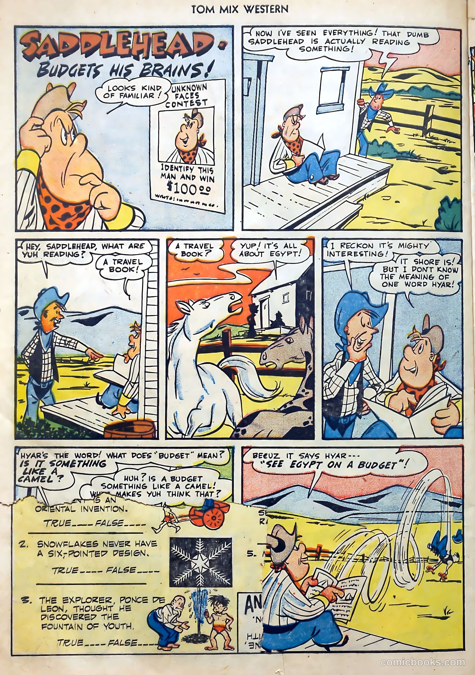 Tom Mix Western #27 — page 34 of 52