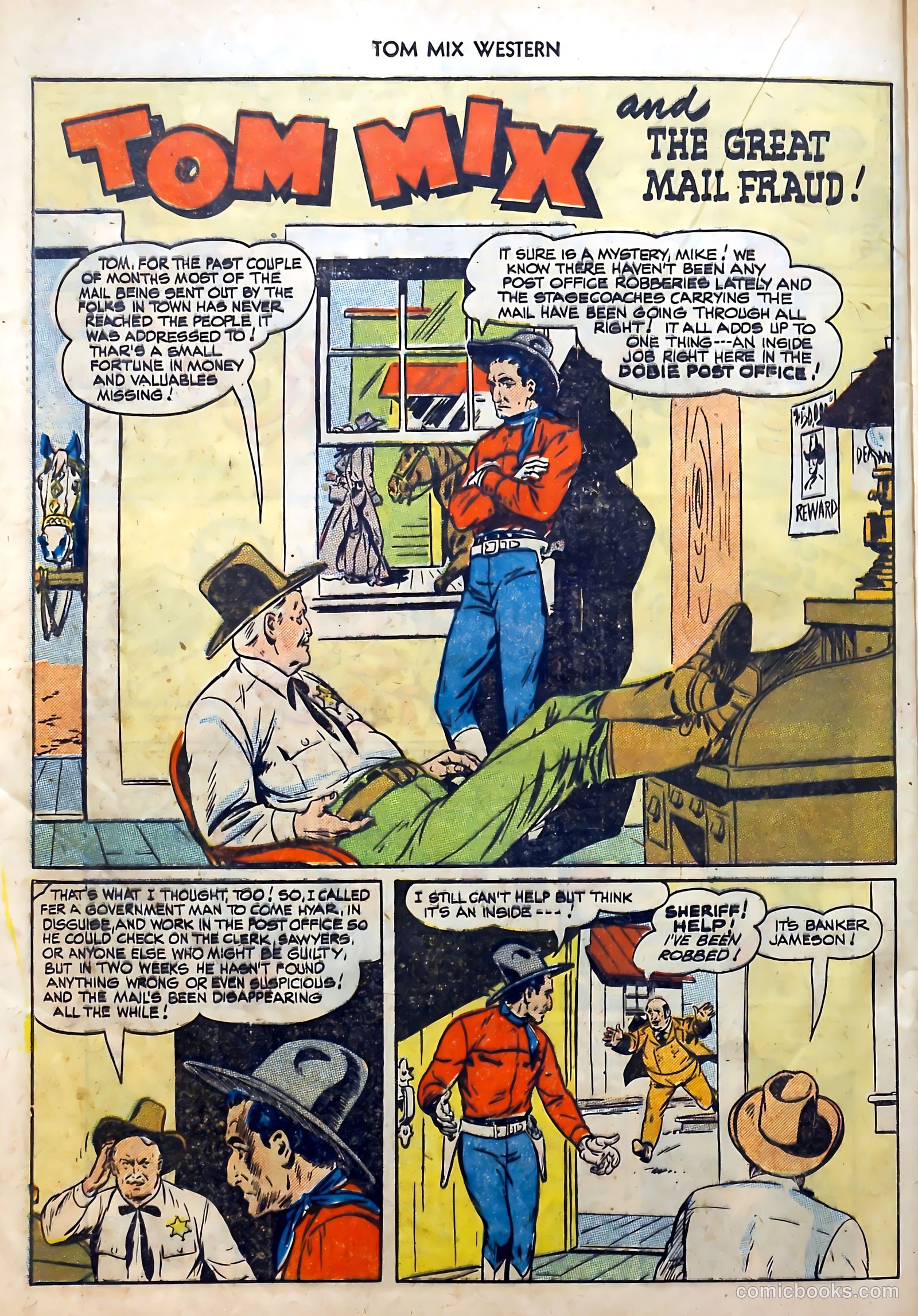 Tom Mix Western #27 — page 36 of 52
