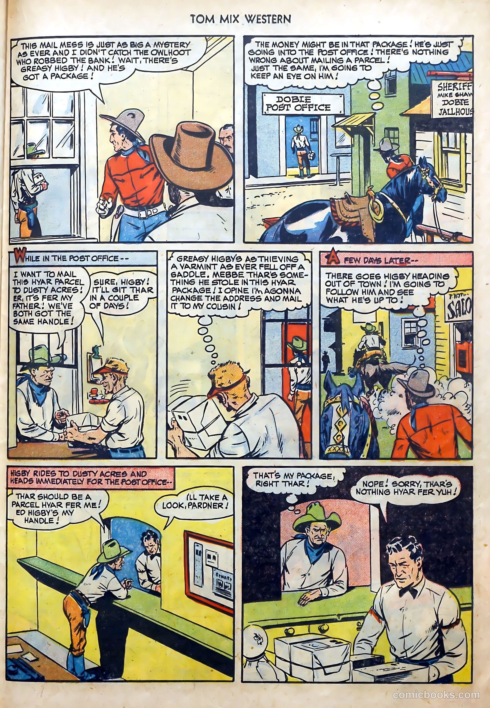 Tom Mix Western #27 — page 39 of 52