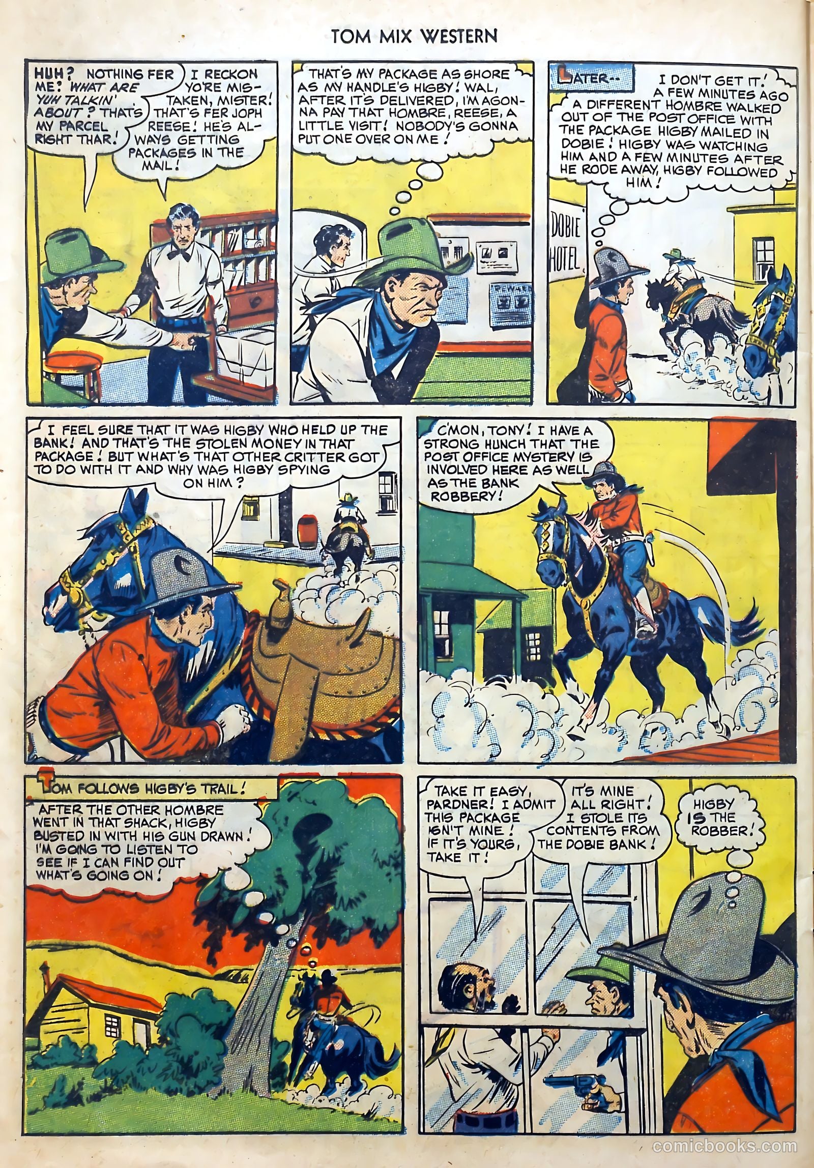 Tom Mix Western #27 — page 40 of 52