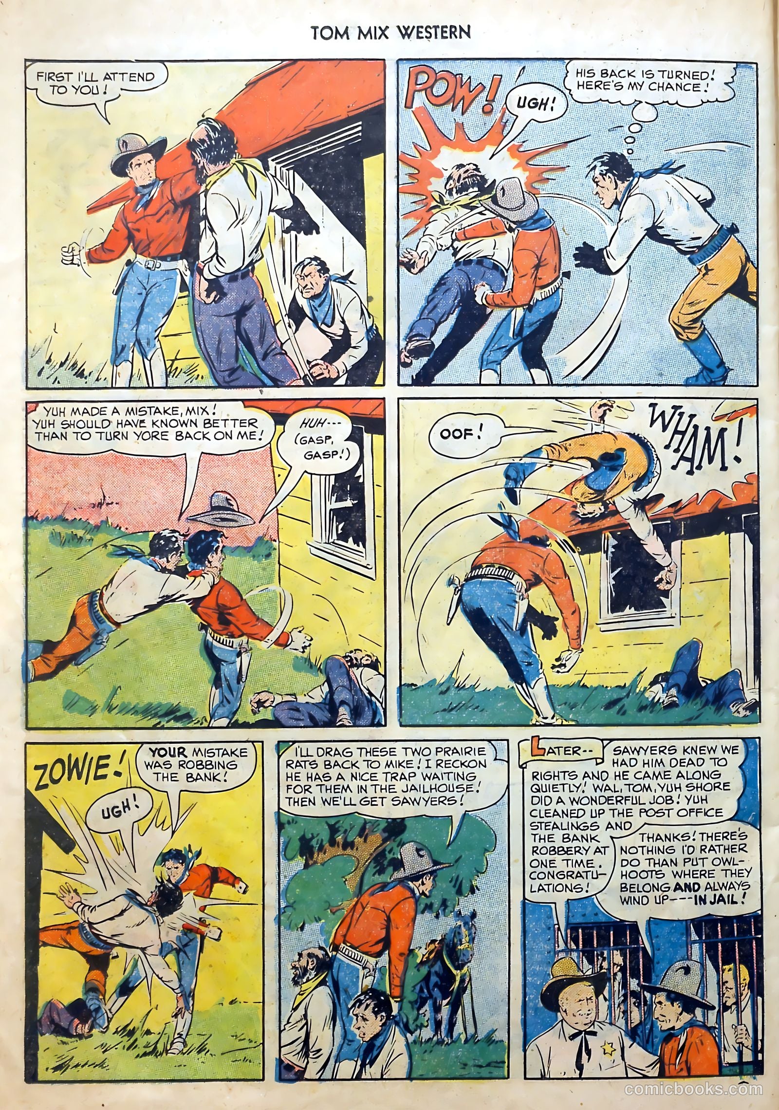 Tom Mix Western #27 — page 42 of 52