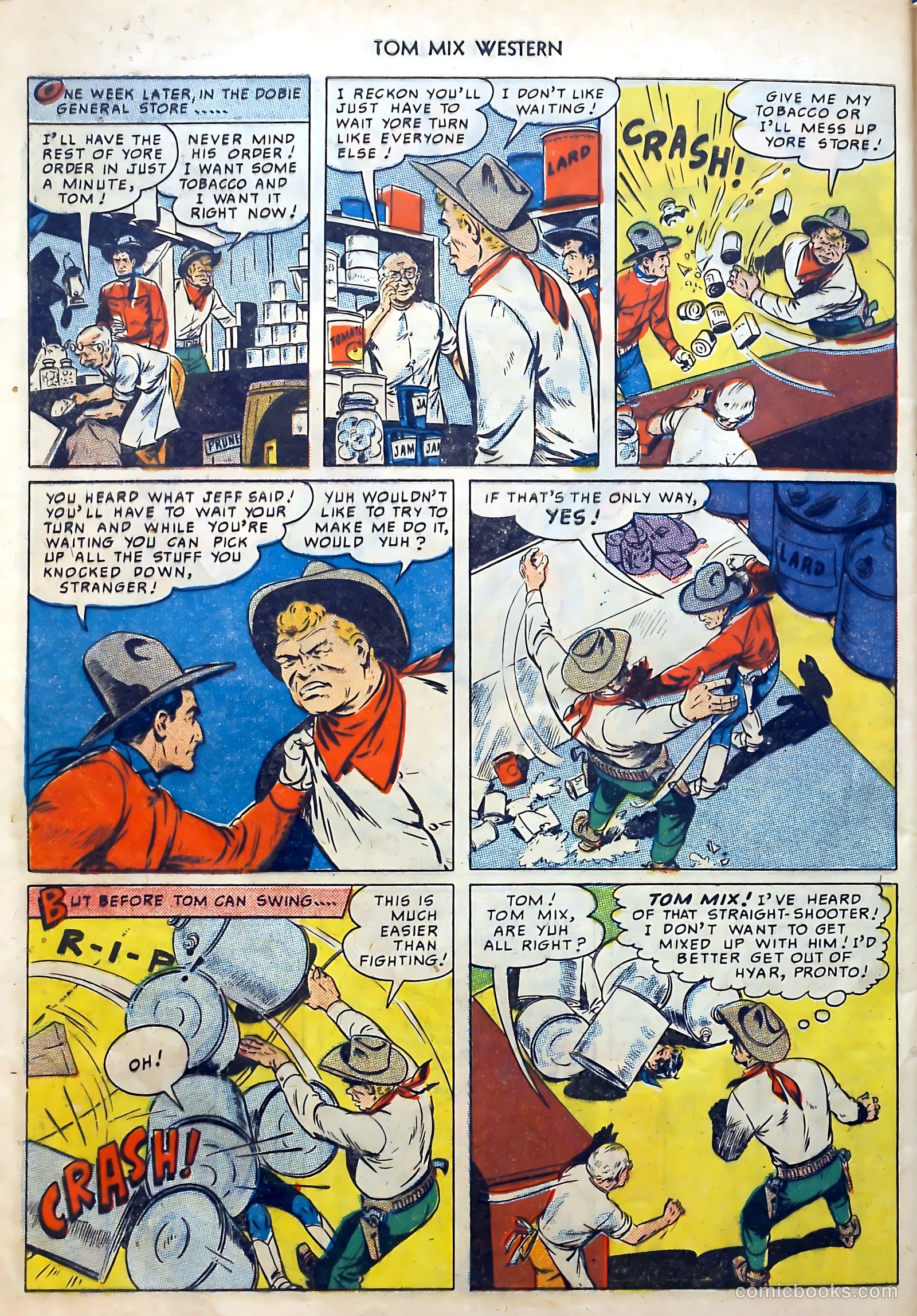 Tom Mix Western #27 — page 44 of 52