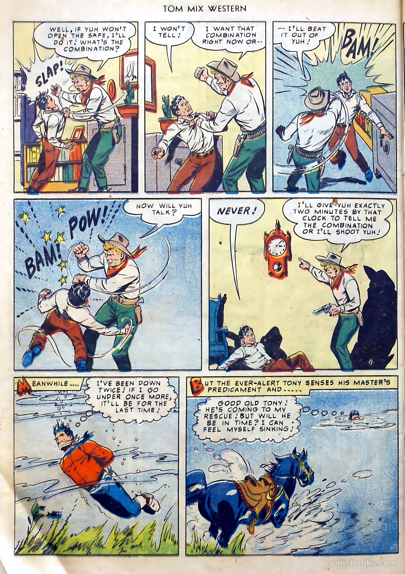 Tom Mix Western #27 — page 48 of 52