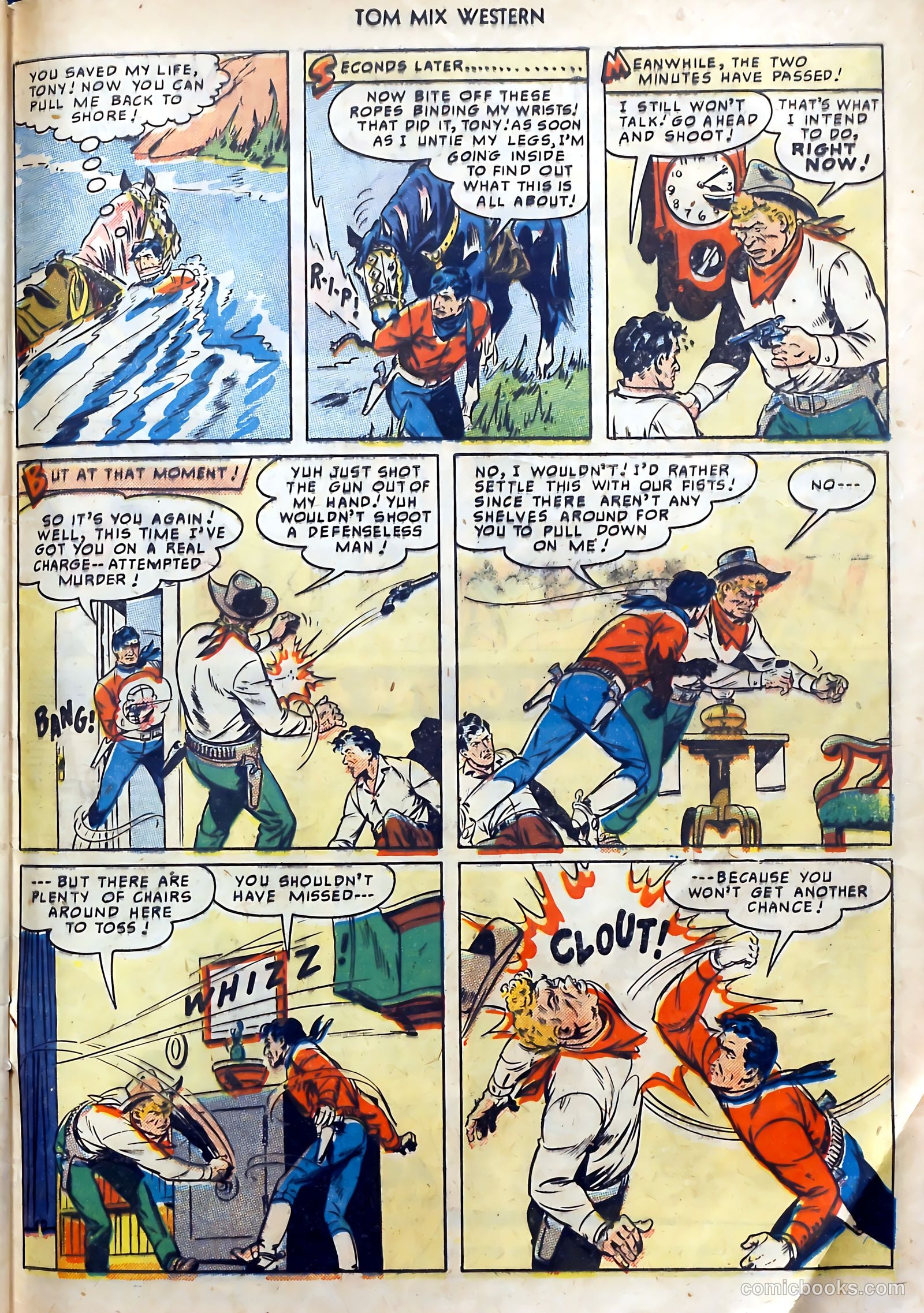 Tom Mix Western #27 — page 49 of 52