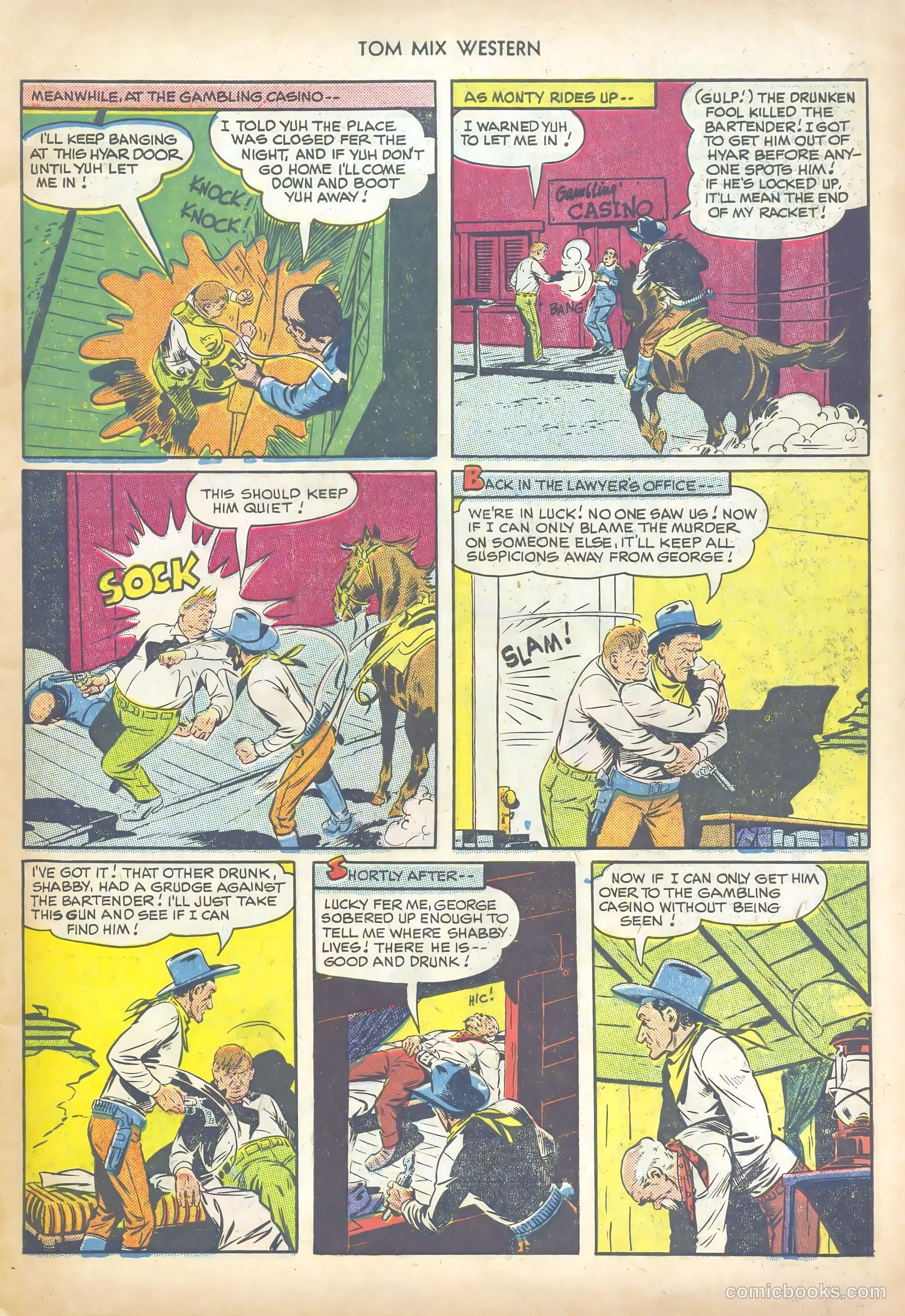 Tom Mix Western #28 — page 7 of 52