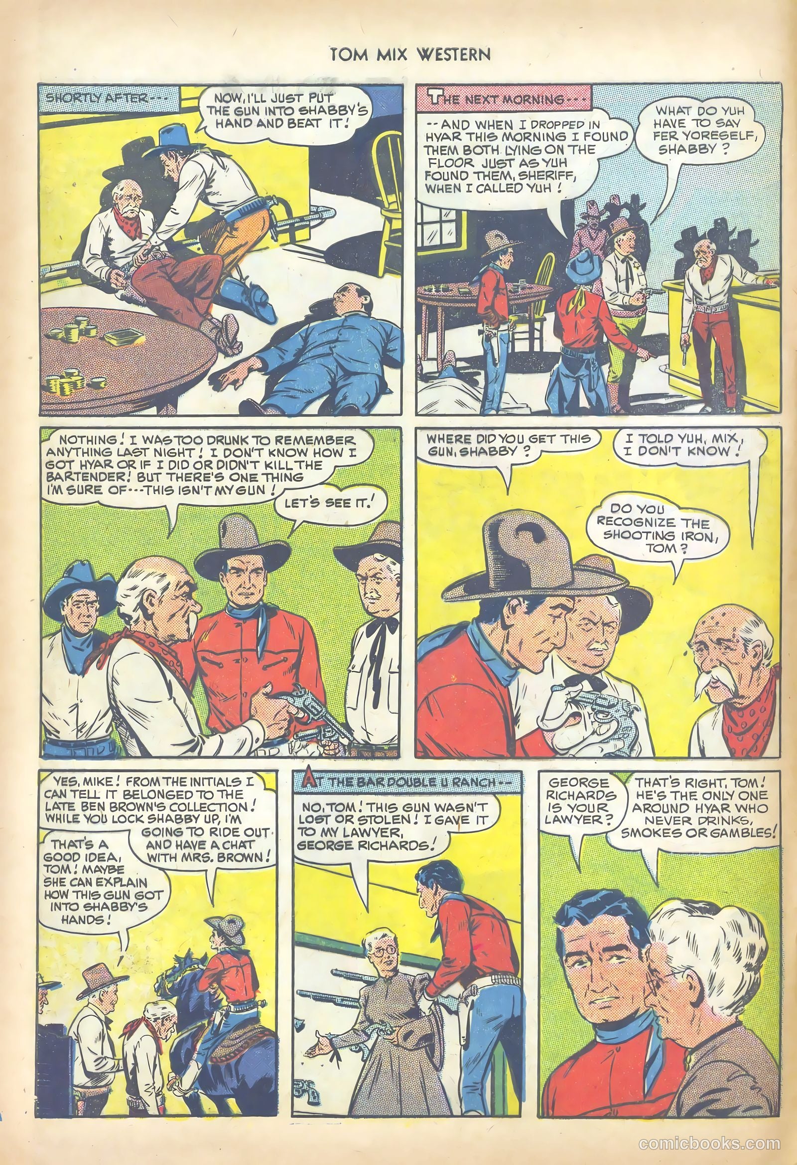 Tom Mix Western #28 — page 8 of 52