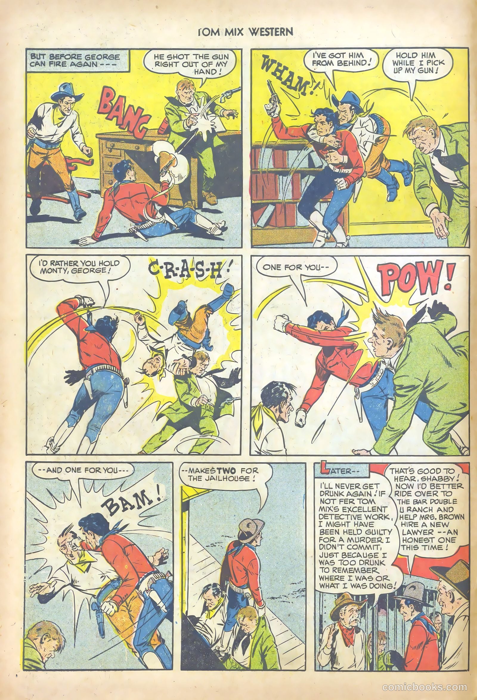 Tom Mix Western #28 — page 10 of 52
