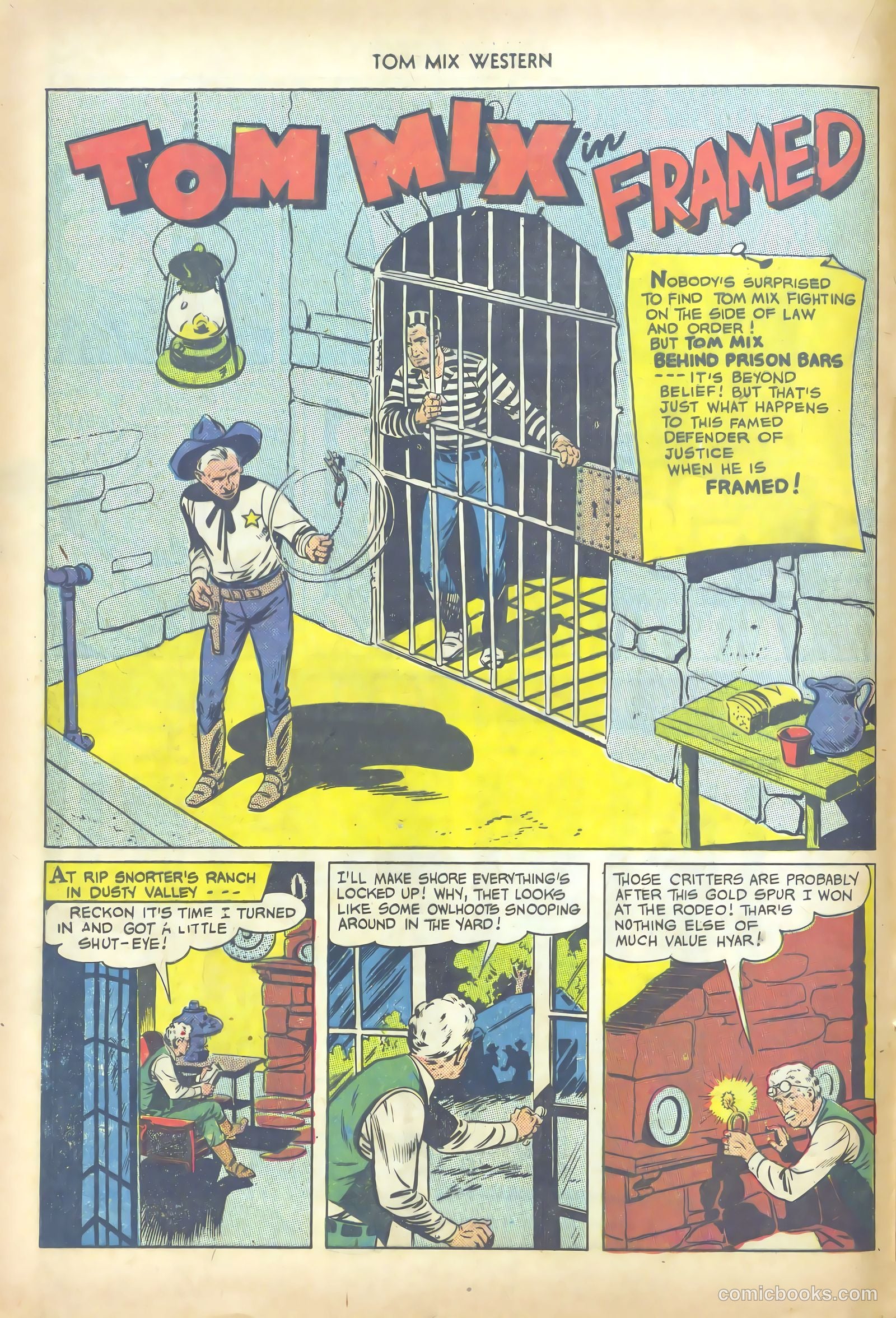 Tom Mix Western #28 — page 16 of 52