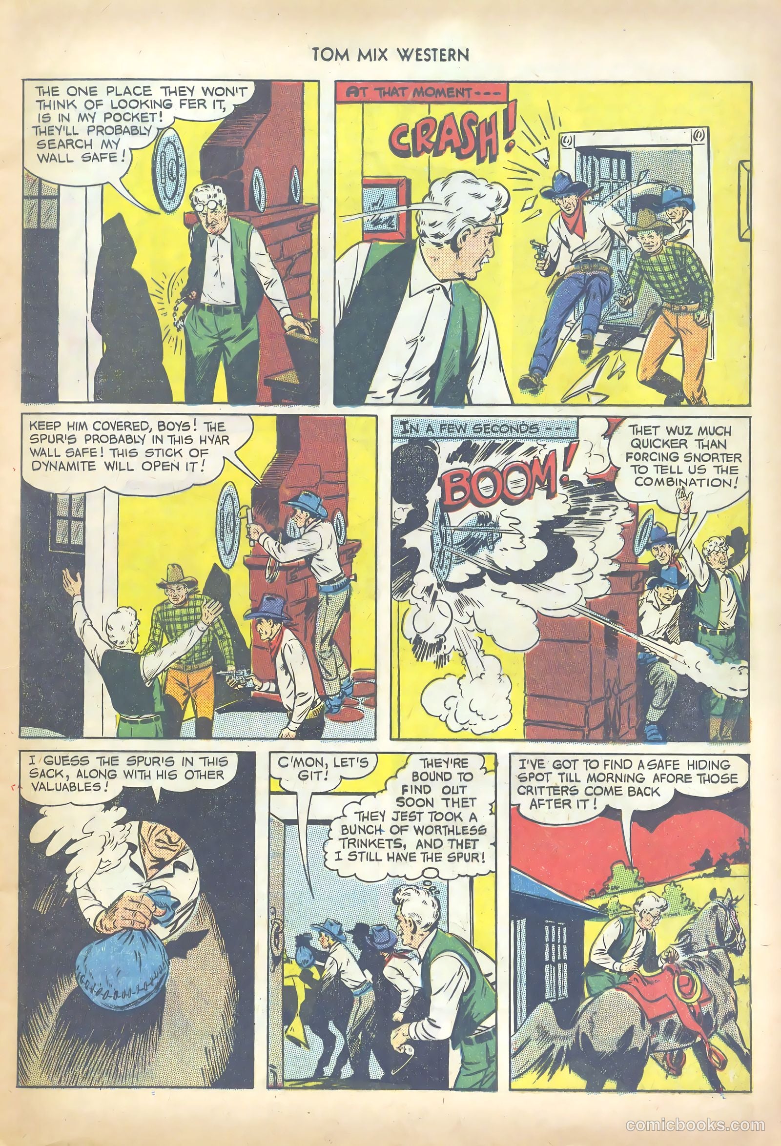 Tom Mix Western #28 — page 17 of 52